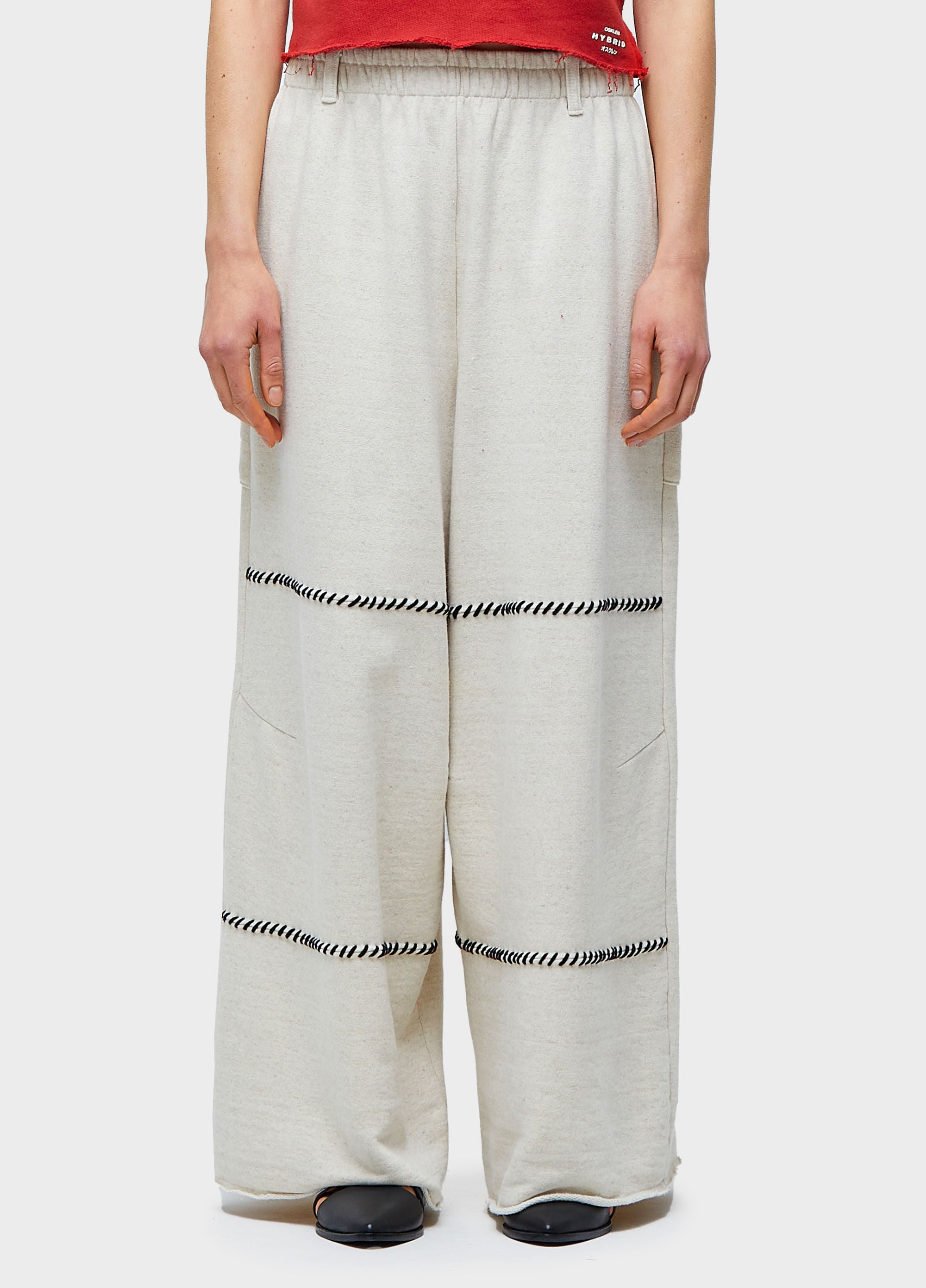 CALÇA MOLETOM JUTA PESPONTOS