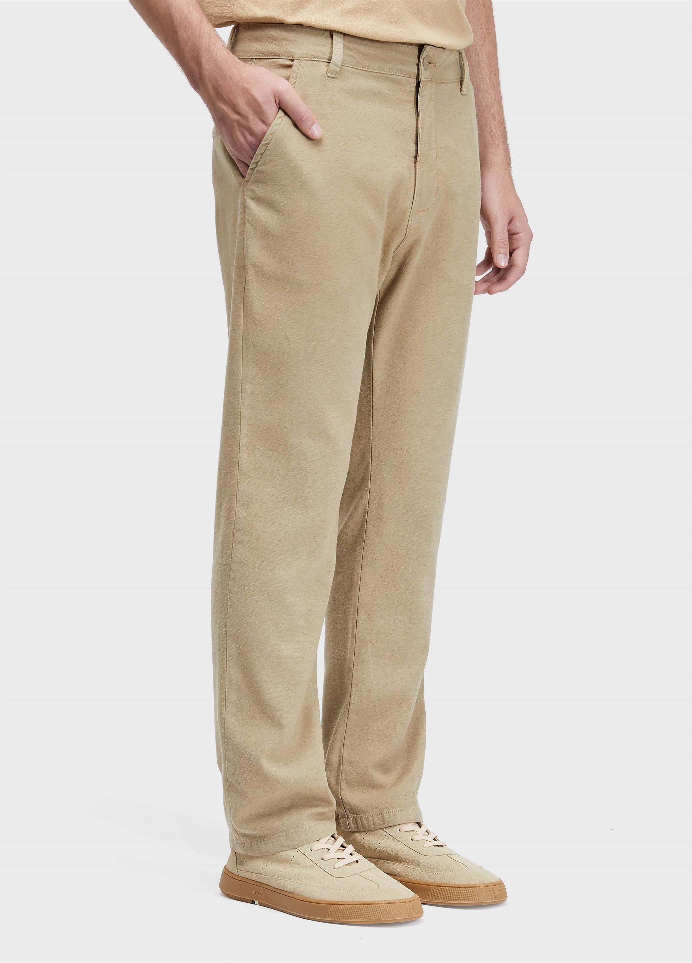 CALÇA COTTON LINEN