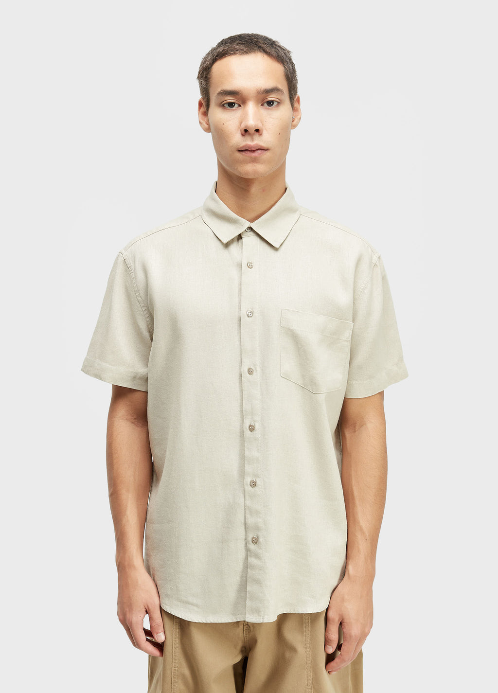CAMISA LINEN CASUAL SOFT MC