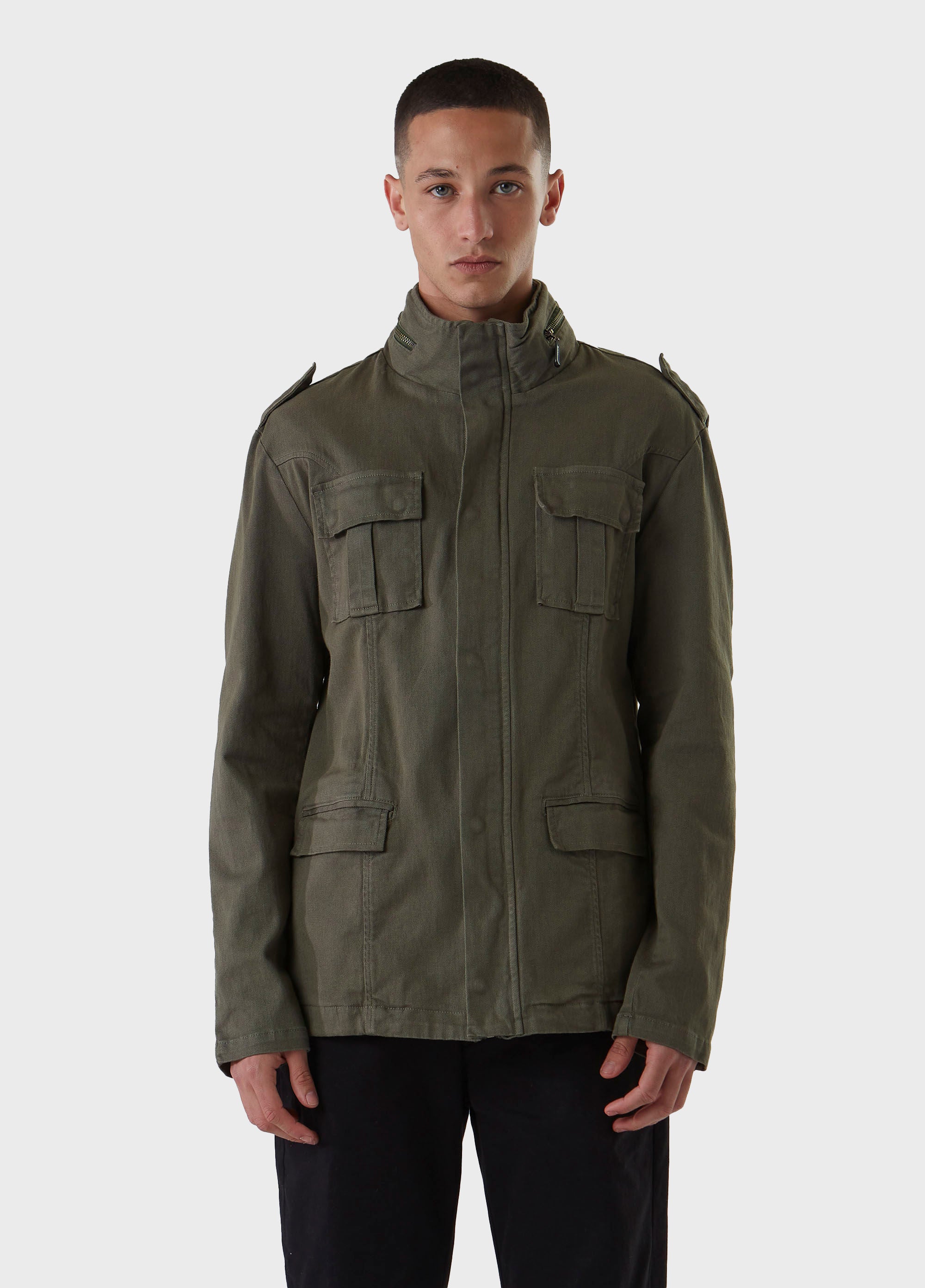 PARKA POCKETS GOLA ALTA