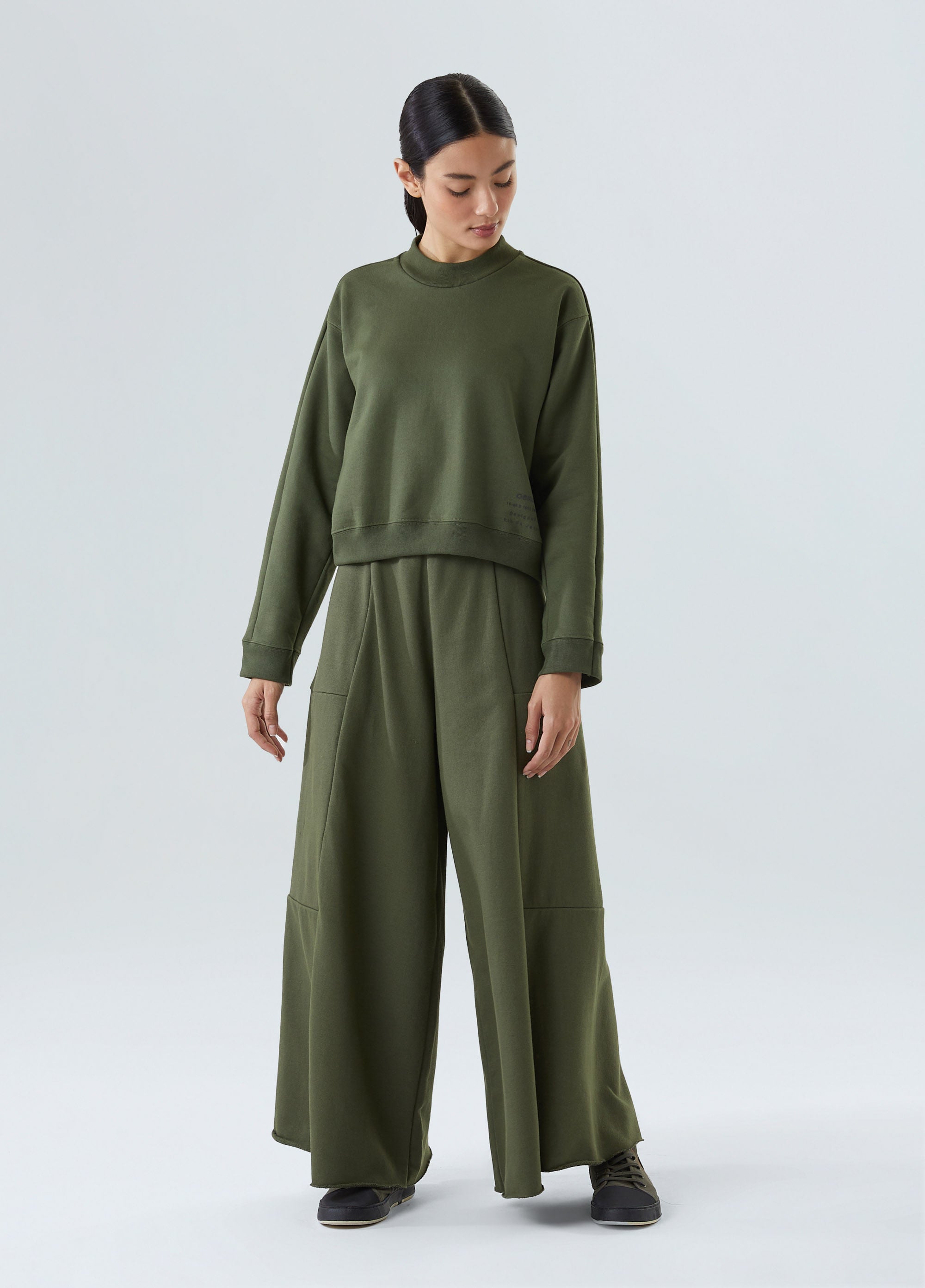 CASACO FEM MOLETOM SOFT COLOR FOREST