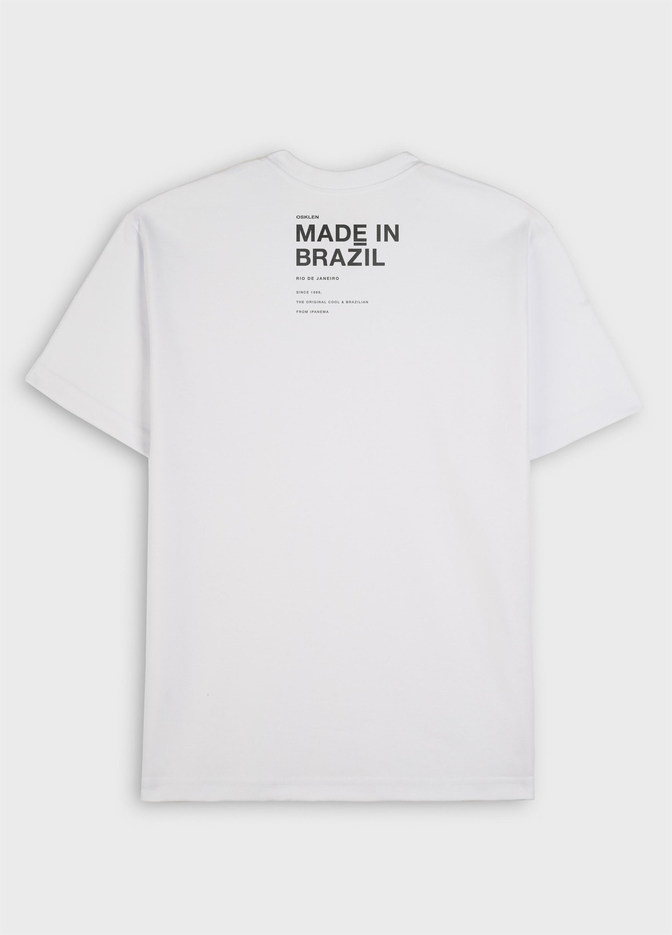 BIG SHIRT CAICARA MADE IN BRAZIL MC BRANCO