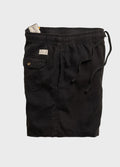 SHORT 100% LINHO PRETO