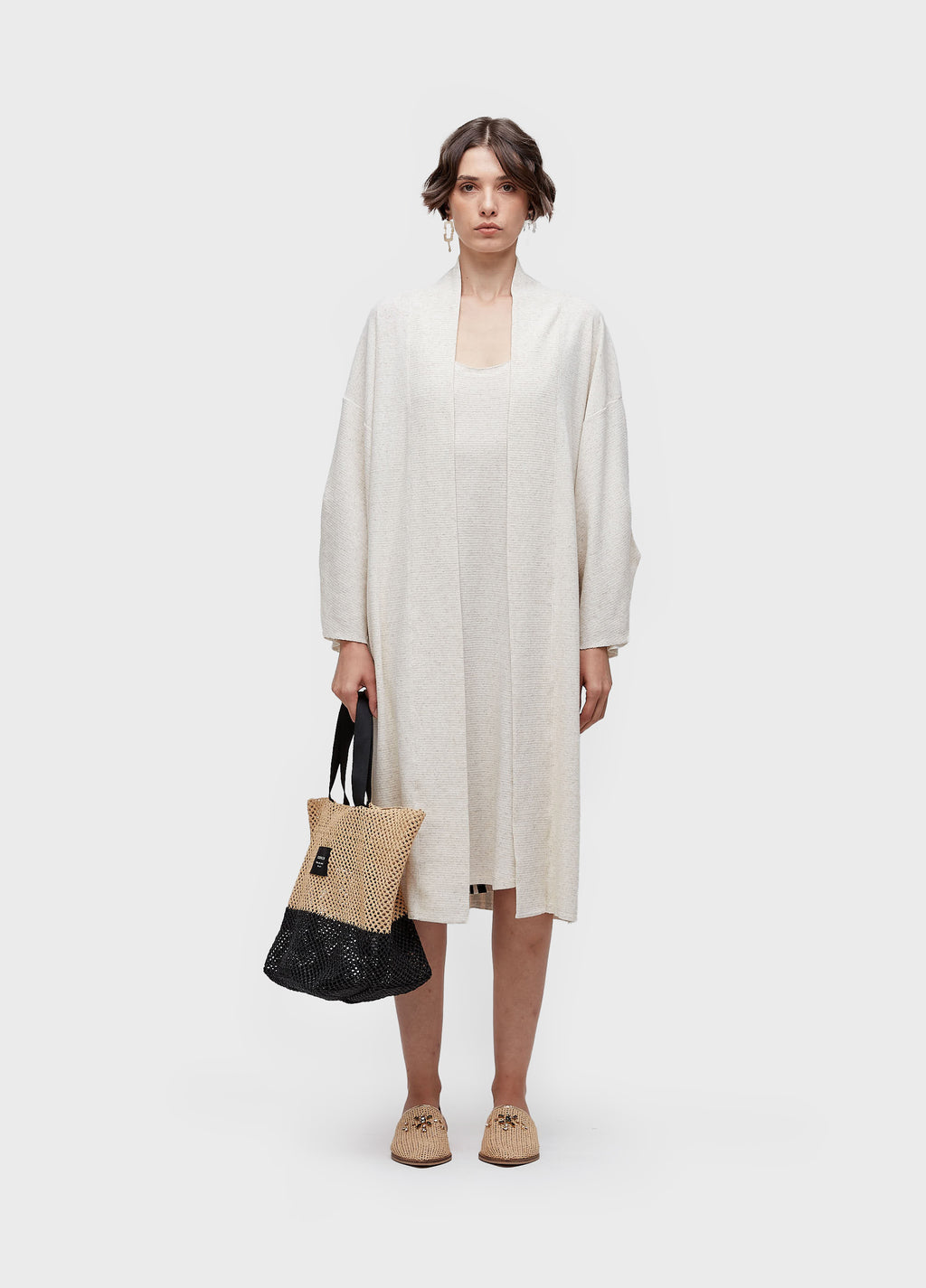 KIMONO MIXED FABRICS JUTA