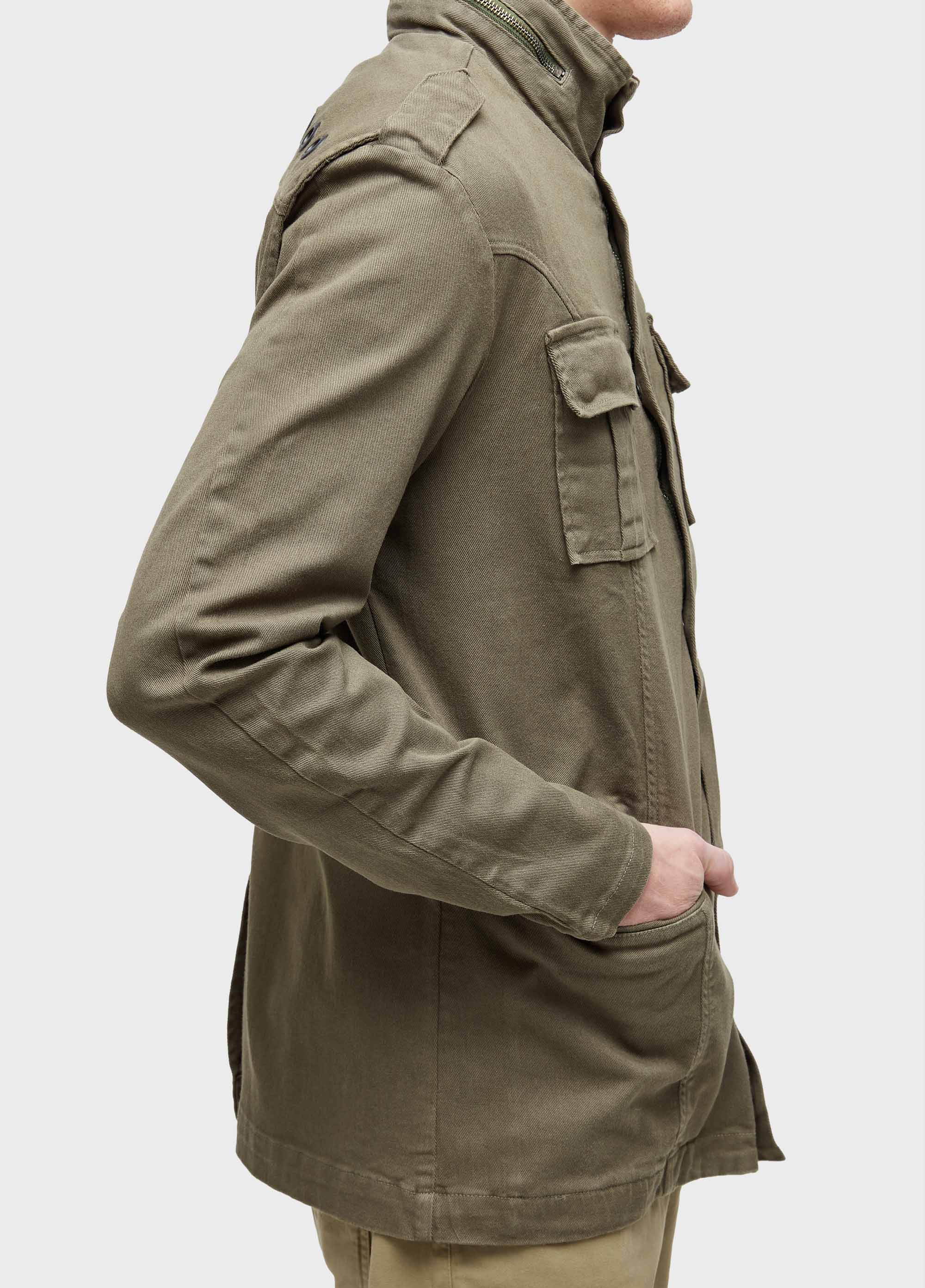 PARKA MASC POCKETS GOLA ALTA FOREST