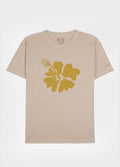 T-SHIRT STONE HIBISCO MAXI MC