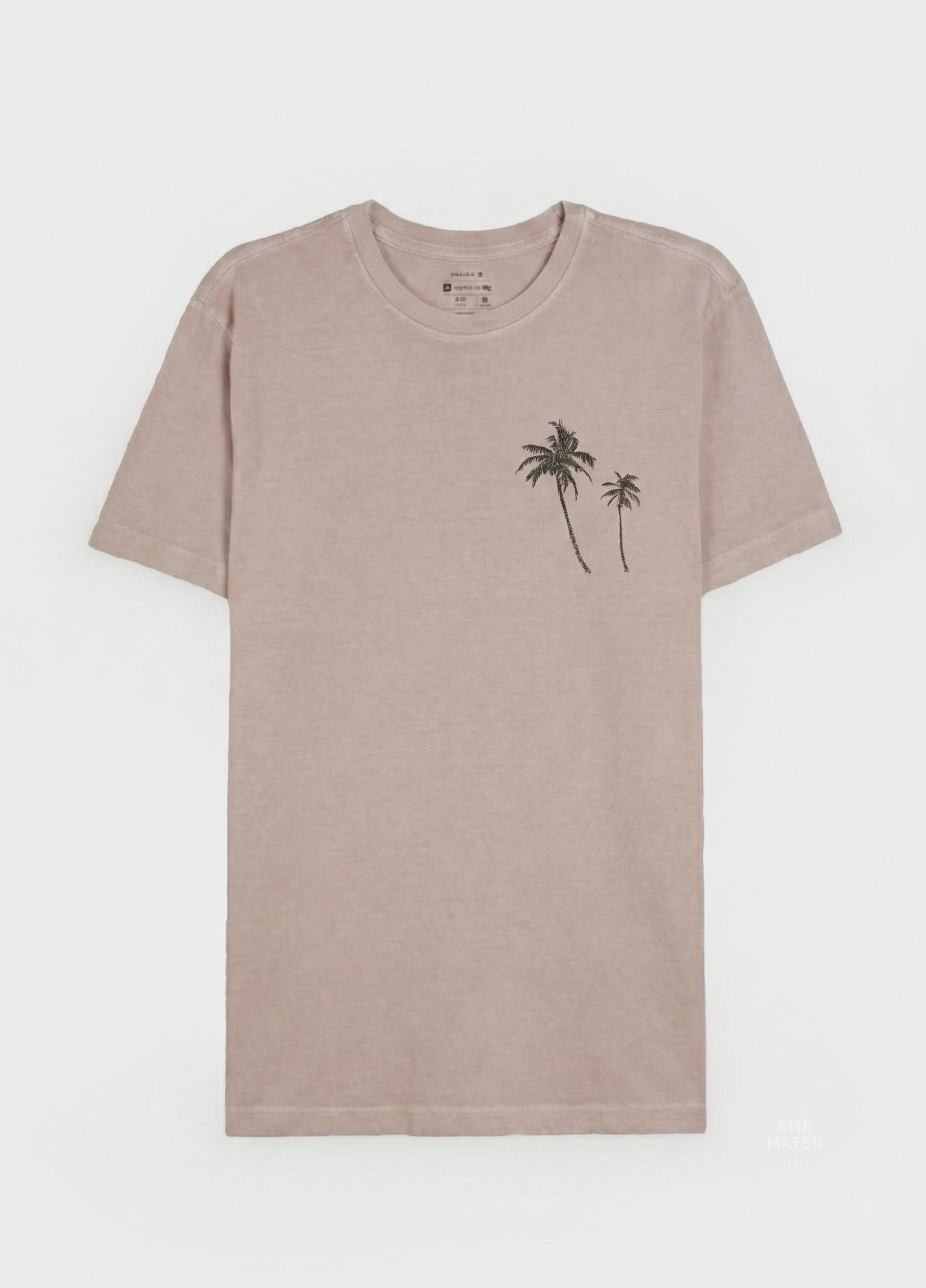 T-SHIRT SLIM STONE COQUEIRO GAZE MC