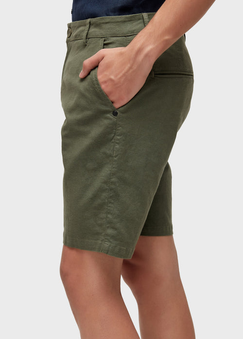 BERMUDA ALFAIATARIA BASIC LINEN