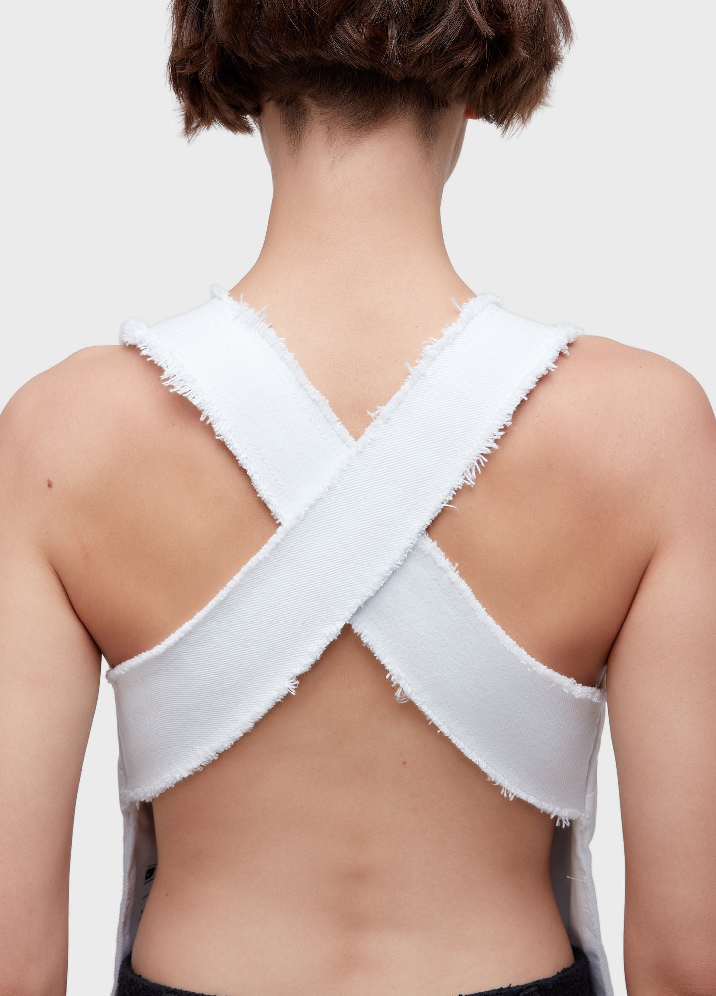 BLUSA FRENTE ÚNICA WHITE DENIM