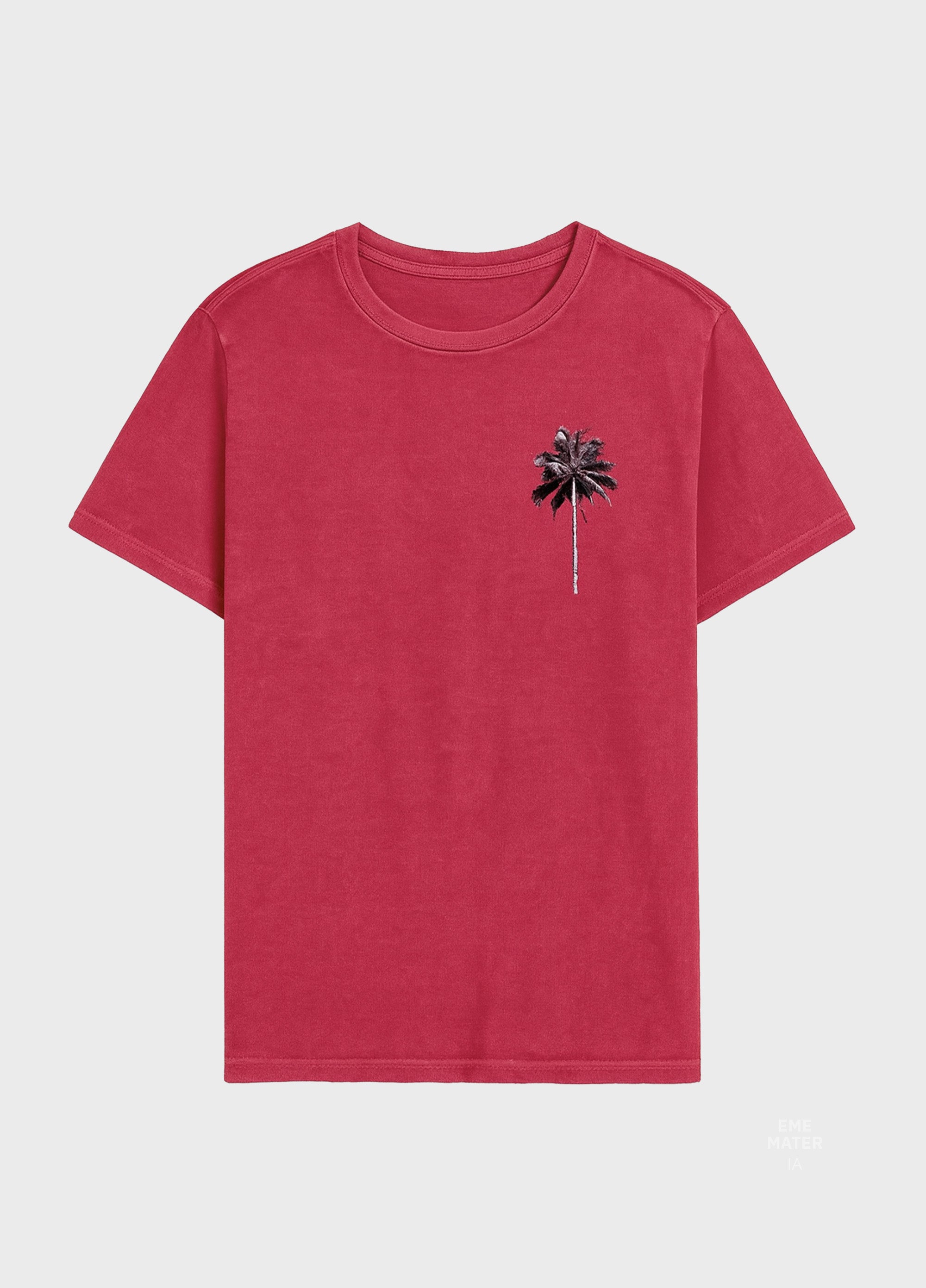 T-SHIRT SLIM STONE COQUEIRO MC