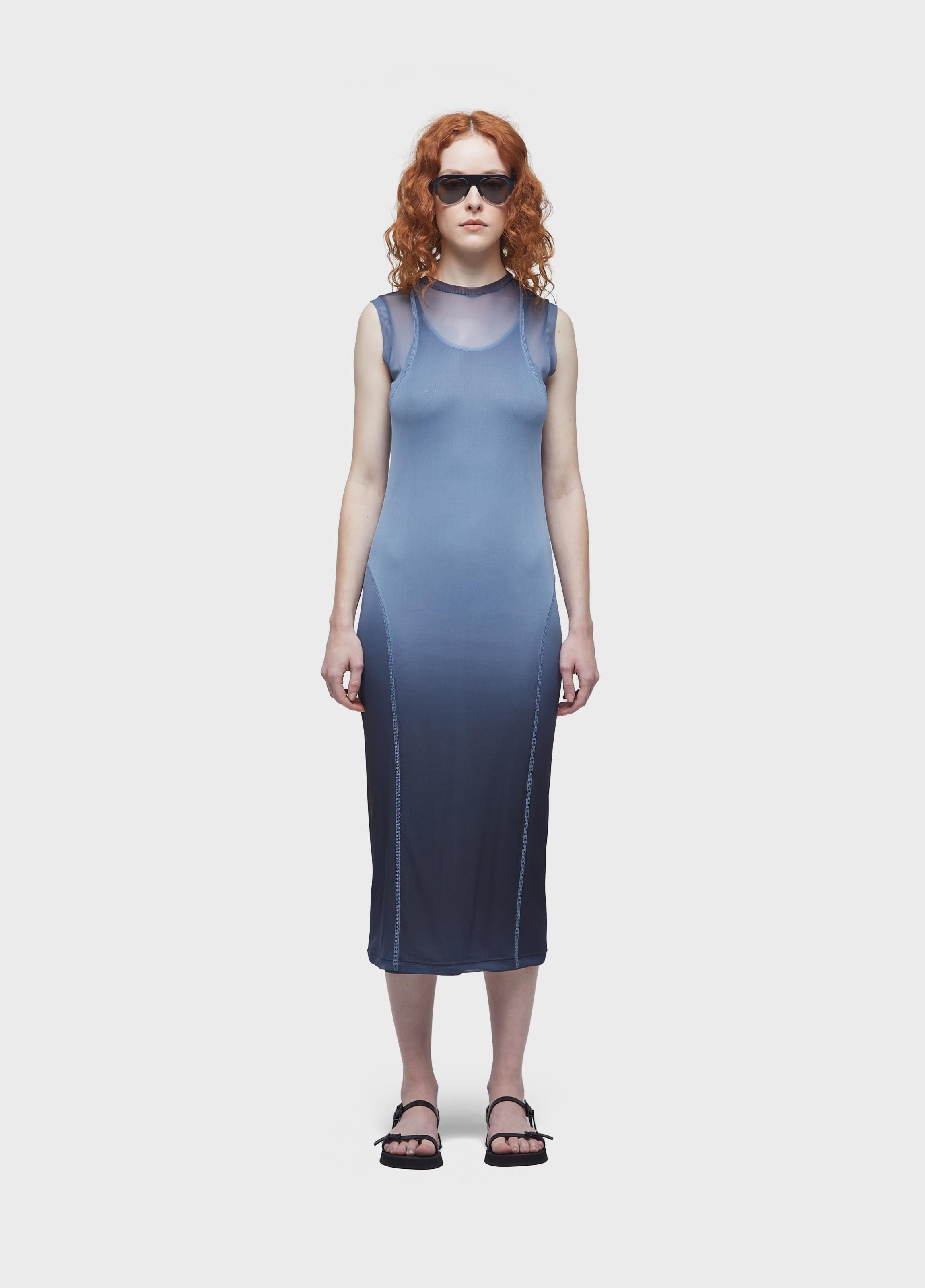 VESTIDO ML TULE DEGRADE