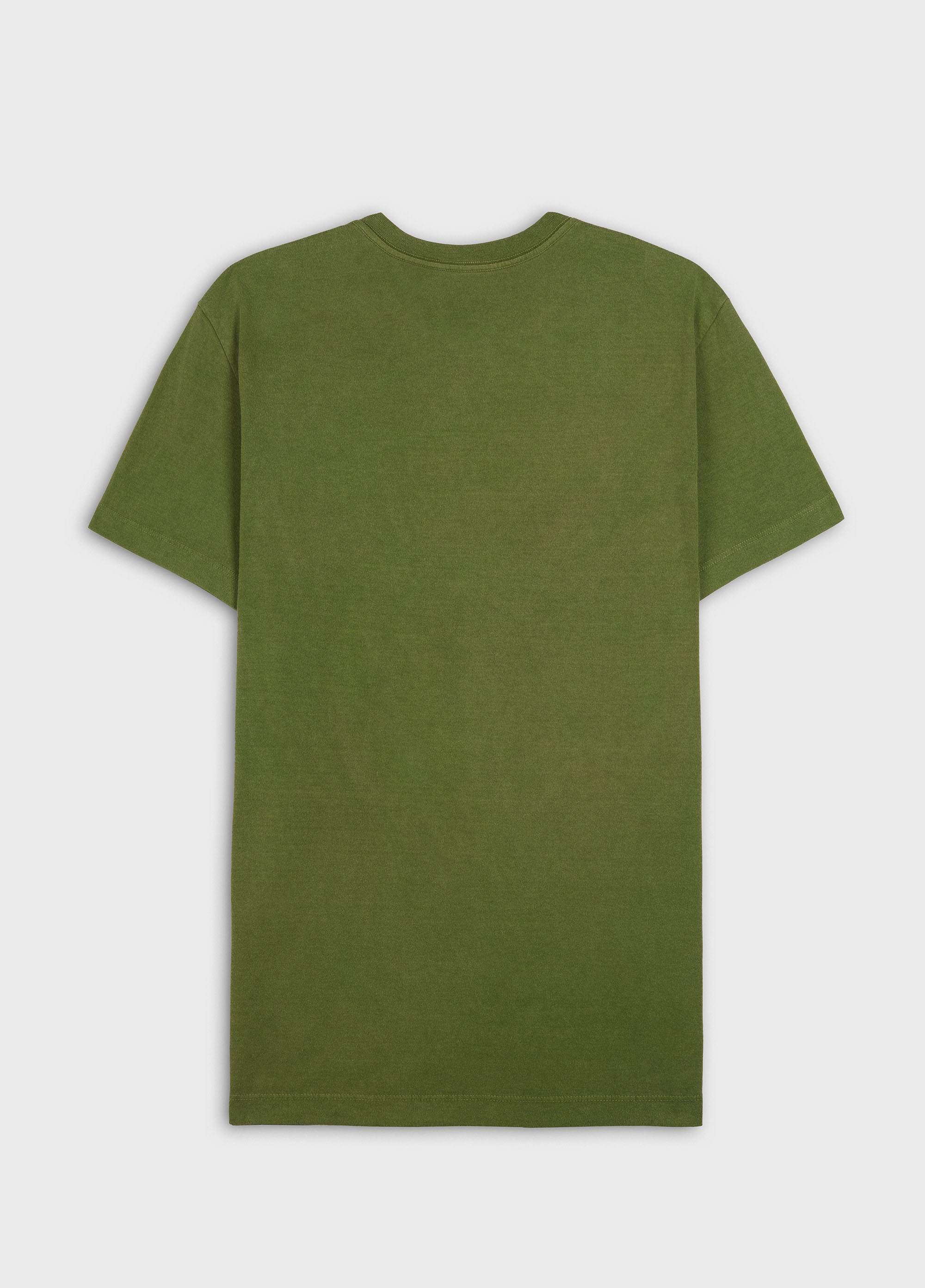T-SHIRT STONE UKI HANDWRITTEN MC VERDE COCO