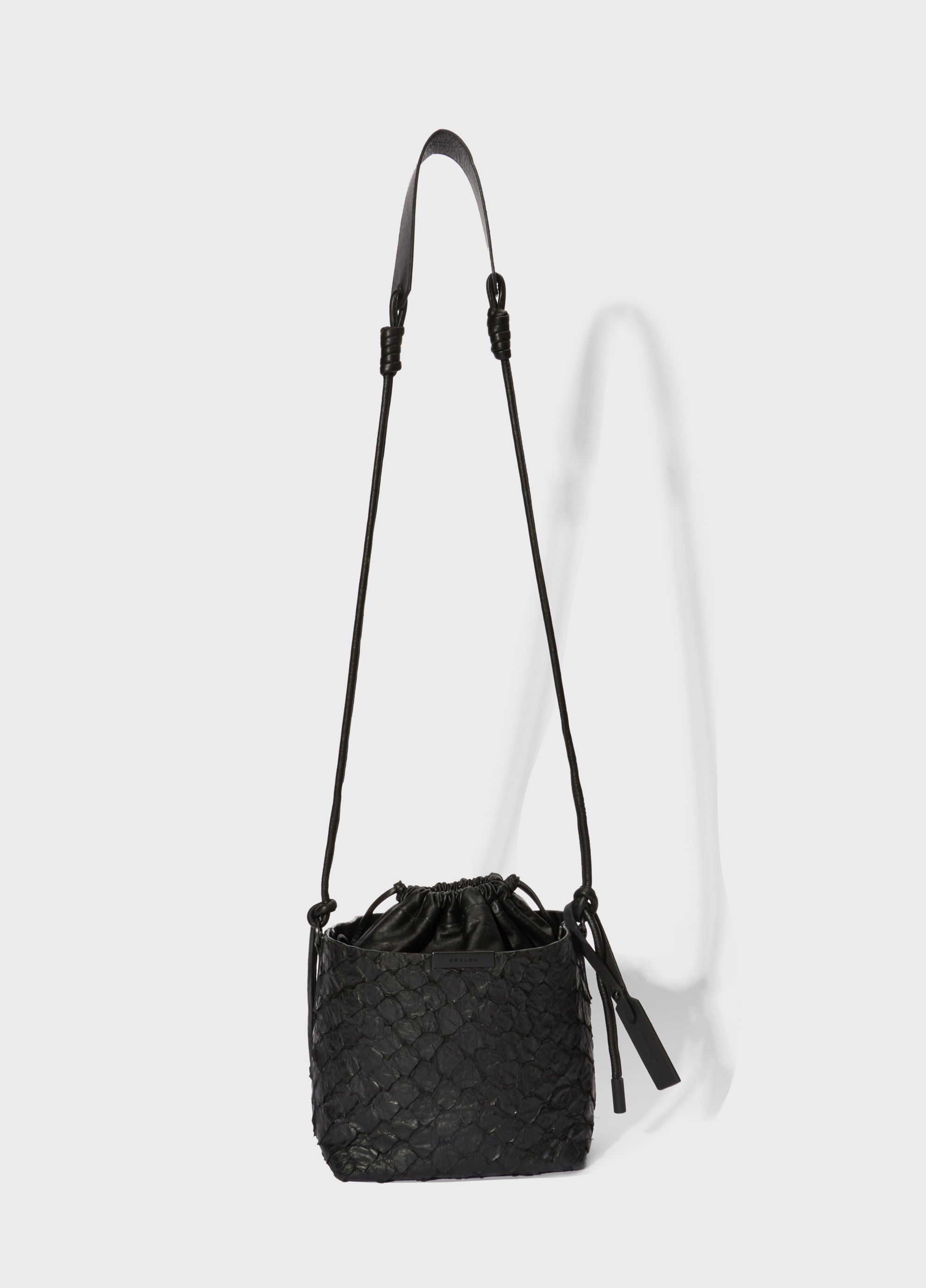 BOLSA PIRARUCU CURIMBO PRETO