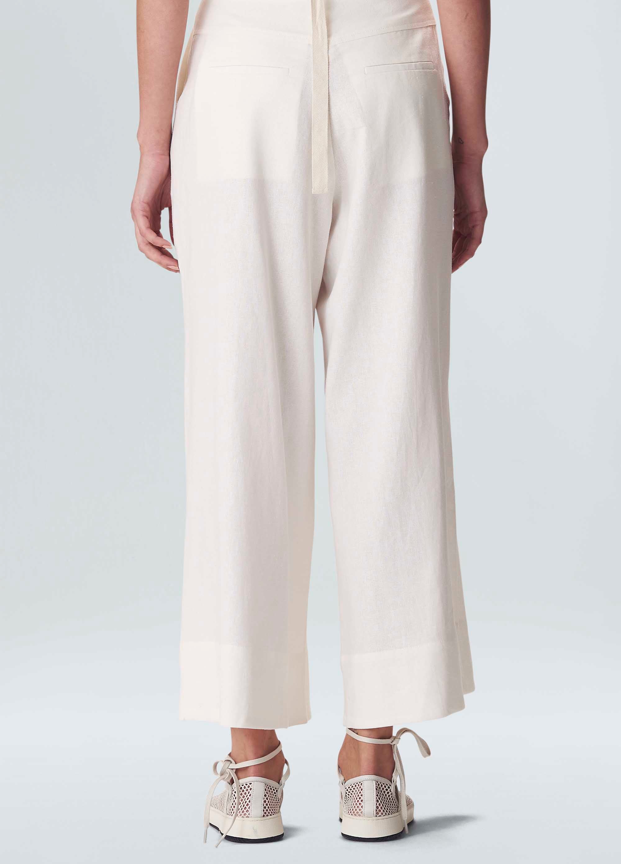 CALÇA PREGAS LINEN