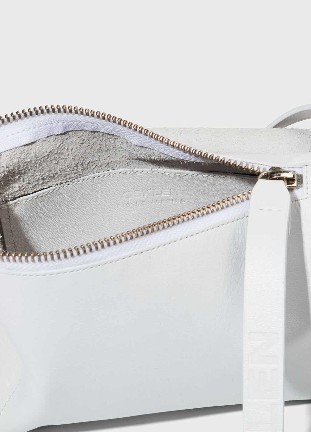 MINI LEATHER CROSSBODY E-BASICS BAG