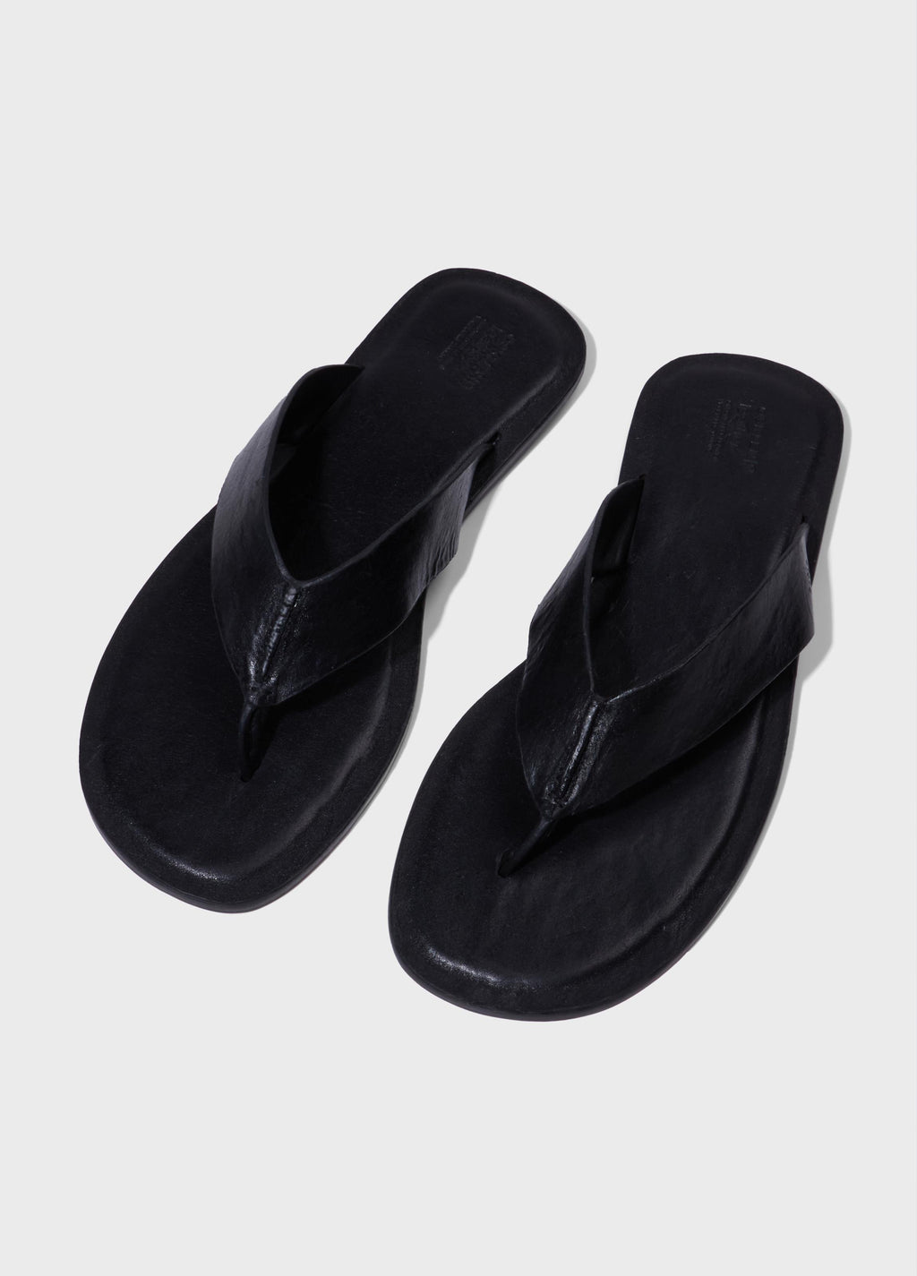 CHINELO FLAT E-BASICS MASC PRETO