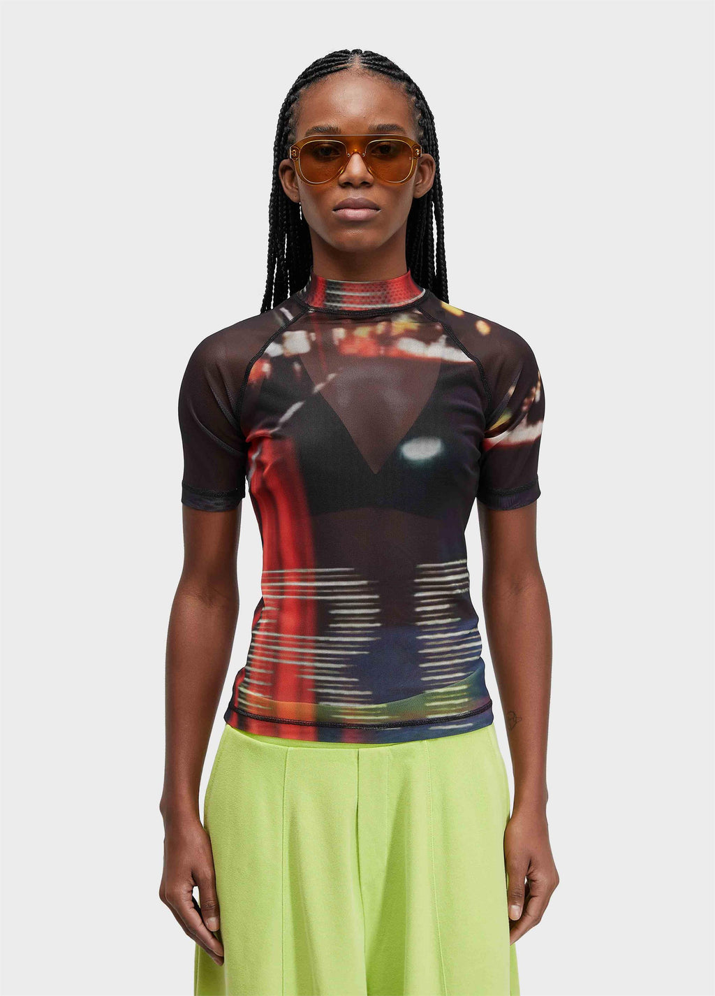 BLUSA MC TULE SURFING THE CITY