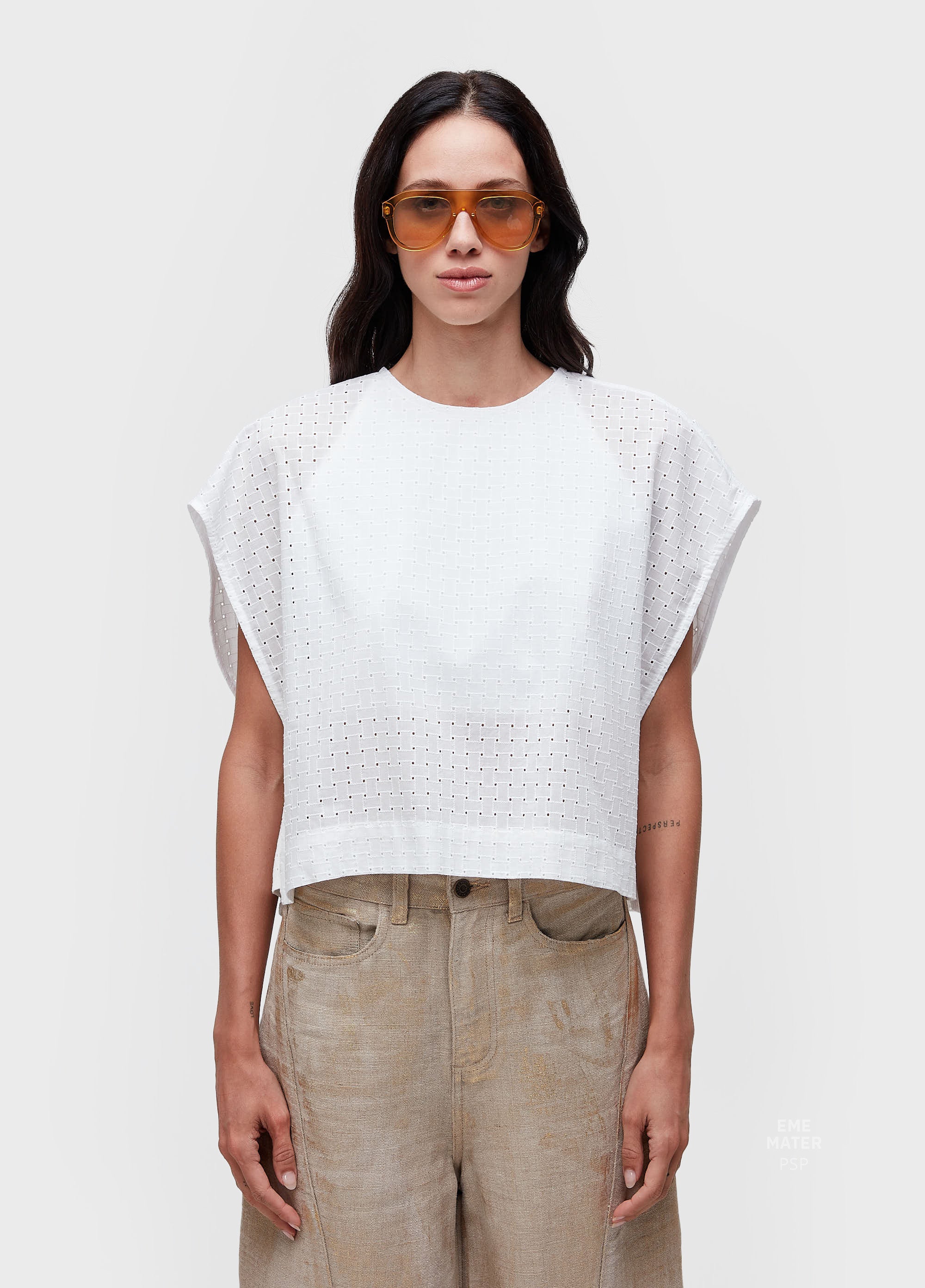 BLUSA LAISE OFF-WHITE