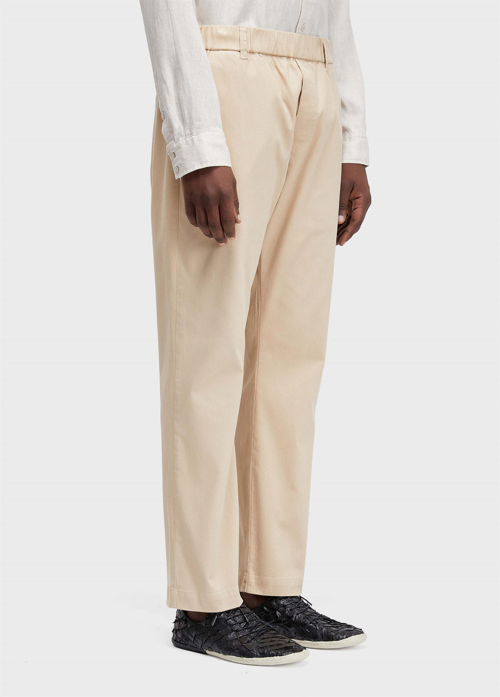 CALÇA CONFORT VELVET TEXTURE
