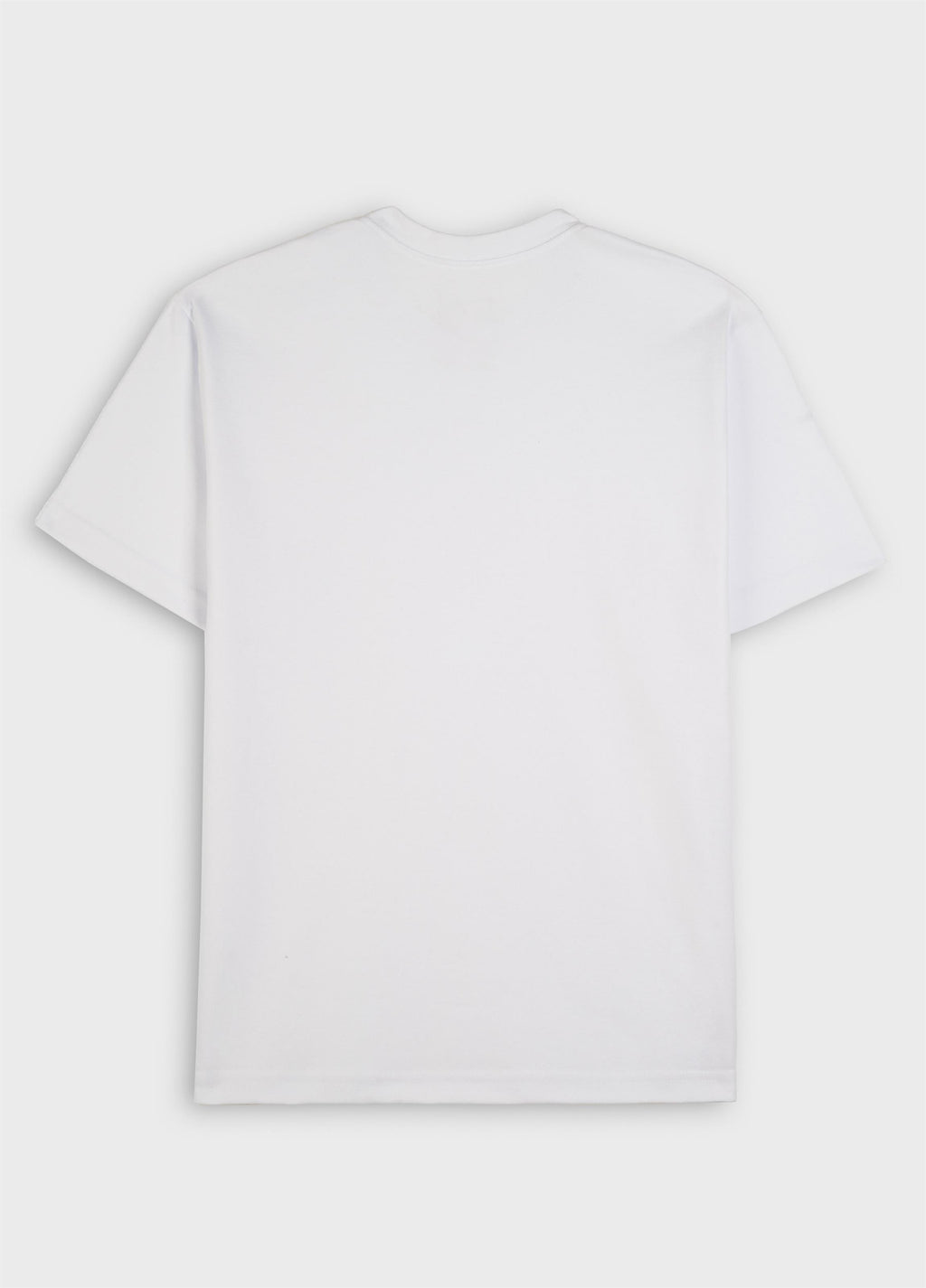 BIG SHIRT TRIDENTE MINI DEGRADE MC BRANCO