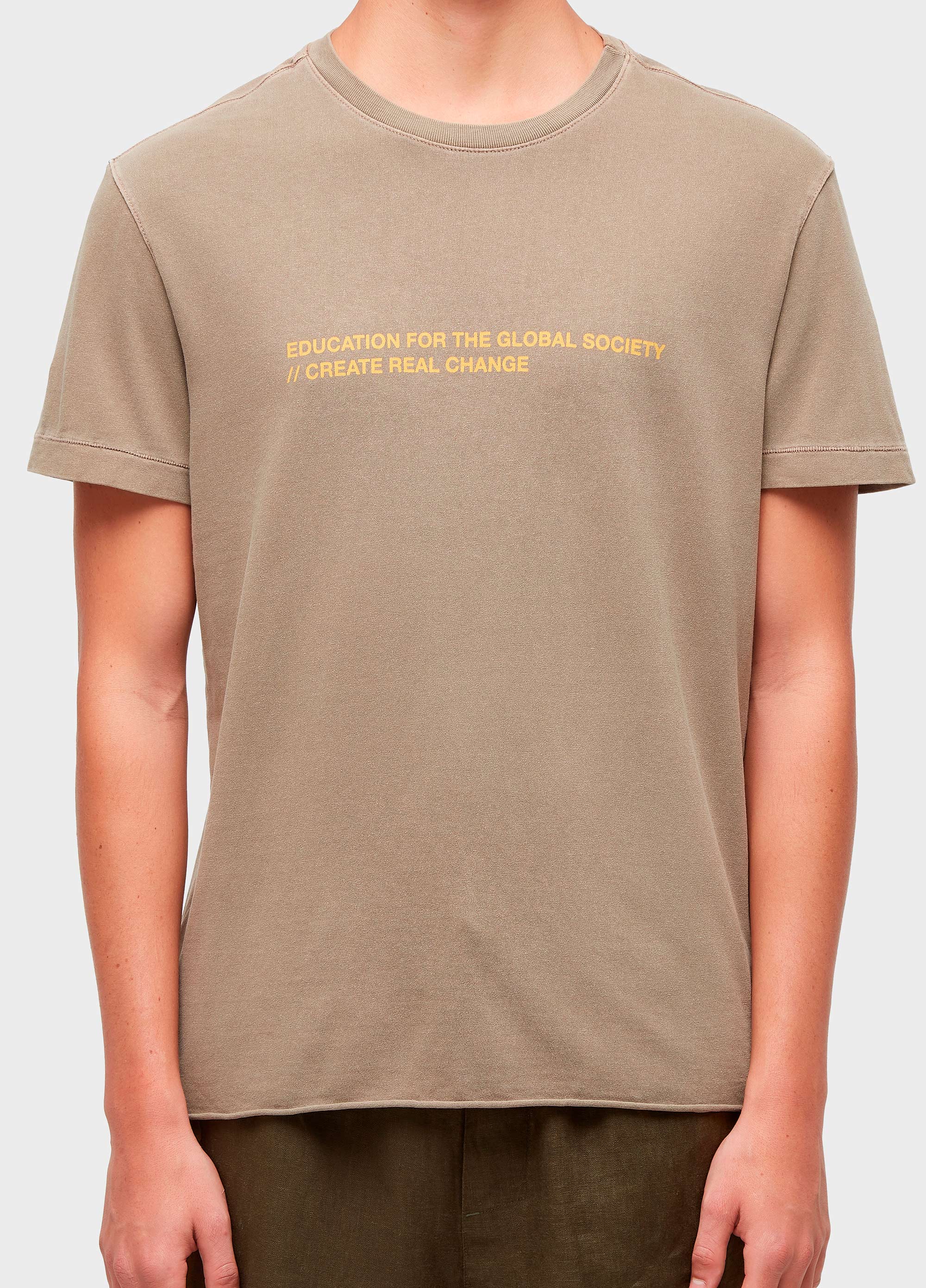 T-SHIRT DOUBLE GLOBAL EDUCATION MC