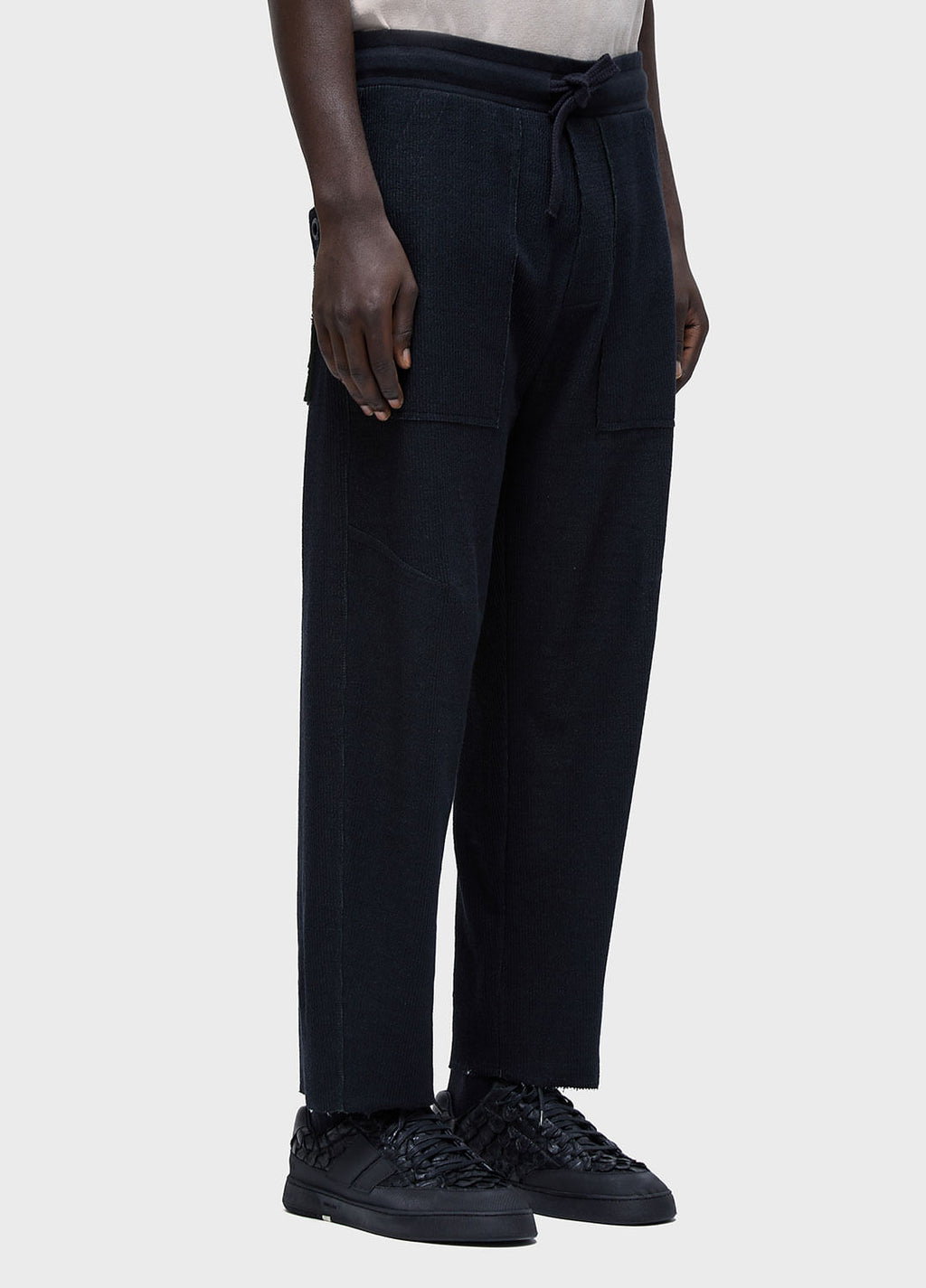 CALCA DOUBLE TEXTURE DART PRETO/VERDE PALMEIRA