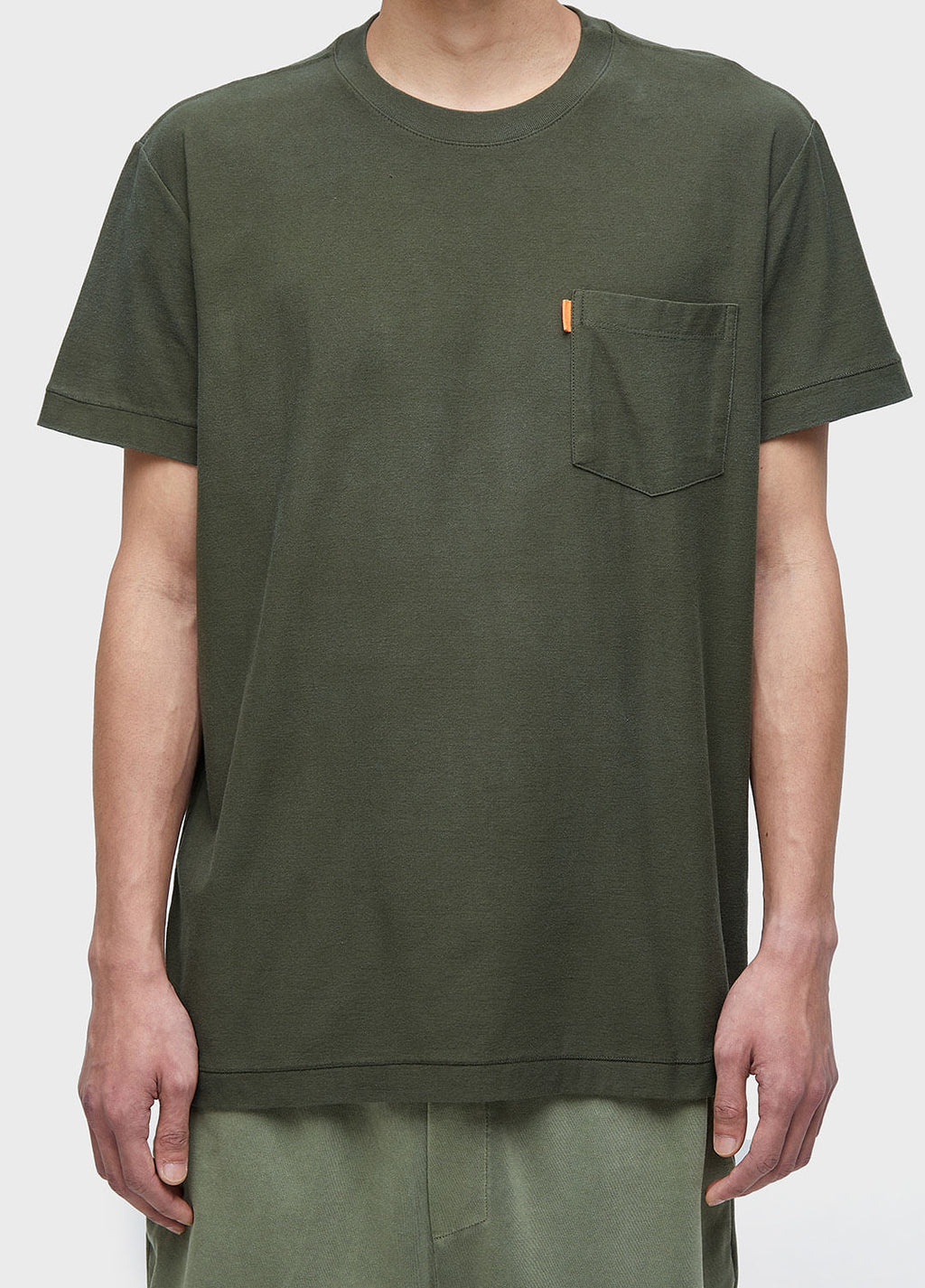 T-SHIRT WASHED POCKET SPOT MC