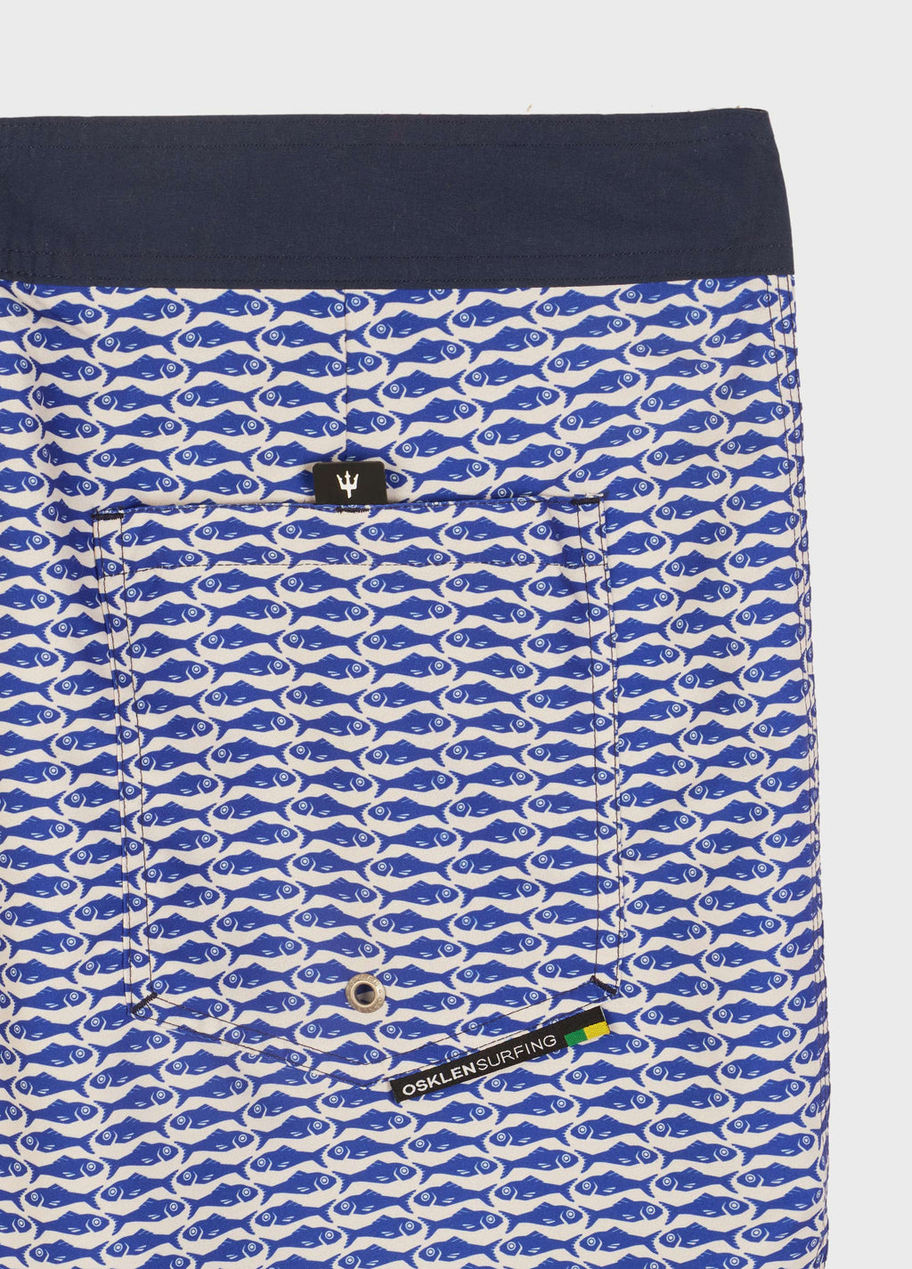BERMUDA SURF FISH TINY MARINHO/OFF-WHITE