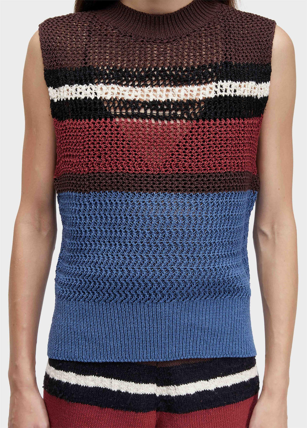 COLETE TRICOT CABINET STRIPES