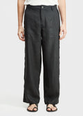 CALÇA LINEN PRANCHÃO PLEATS