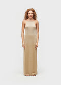 VESTIDO LONGO TRICOT LUREX