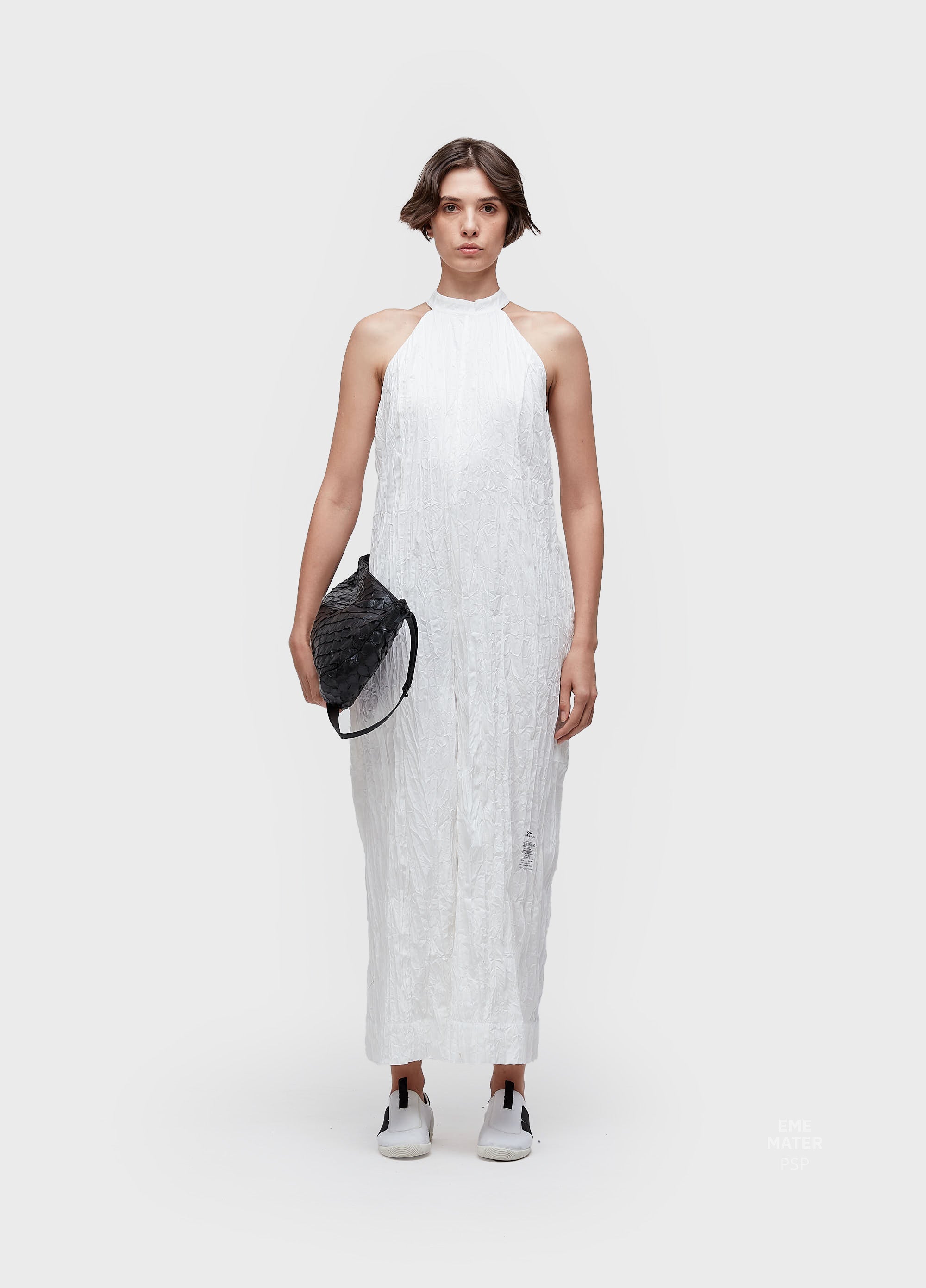 MACACAO NADADOR WRINKLE TRICOLINE OFF-WHITE