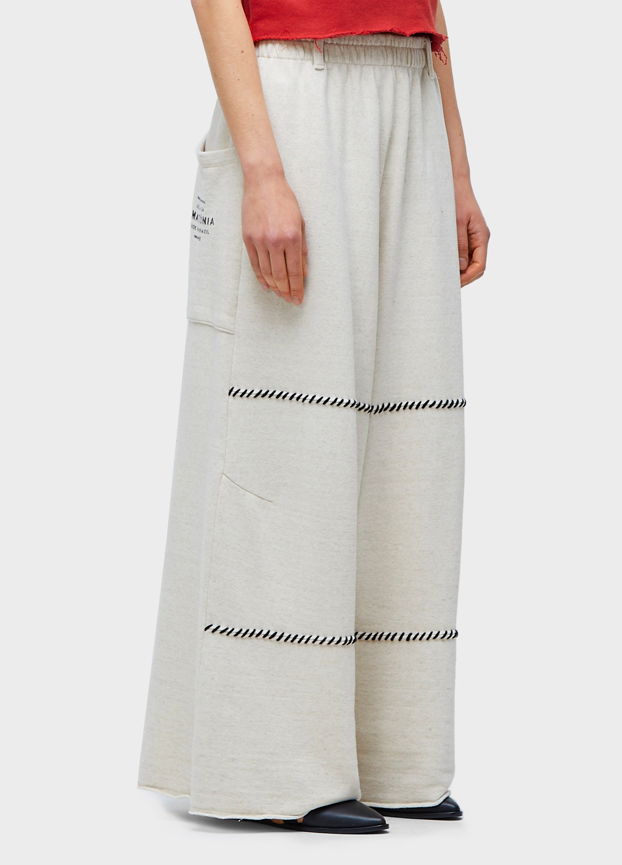 CALÇA MOLETOM JUTA PESPONTOS