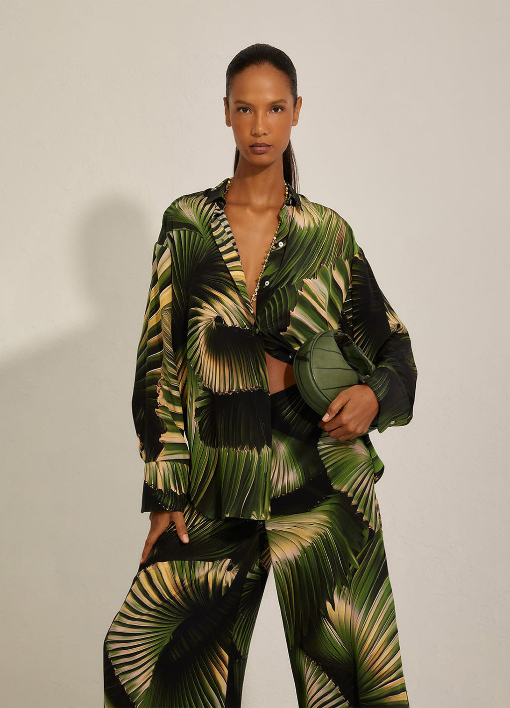 CAMISA SEDA OVERSIZED ORIGAMI