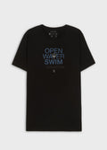 T-SHIRT VINTAGE OPEN WATER SWIN MC PRETO