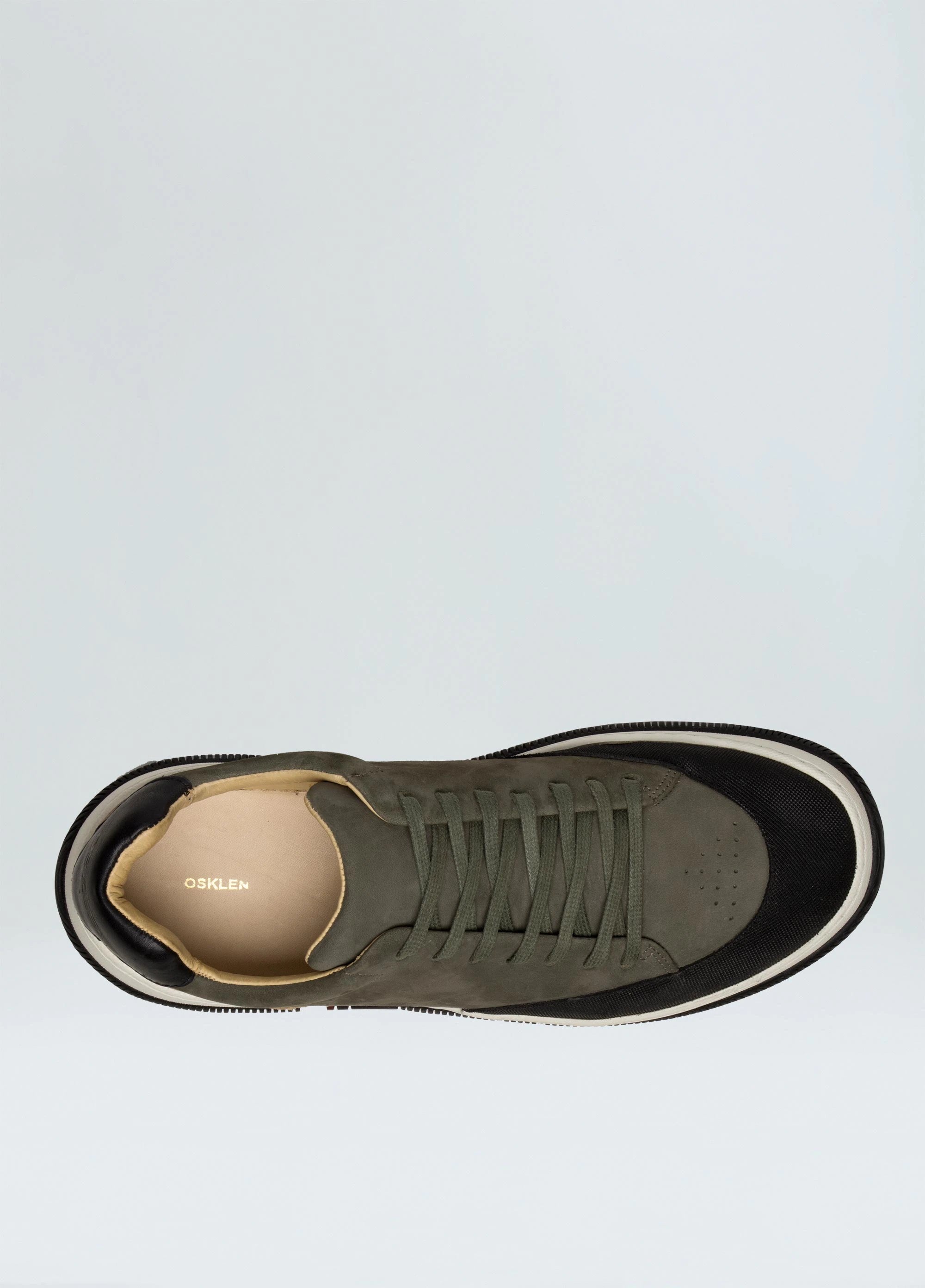 TENIS HYBRID LACES NOBUCK MASC MILITAR/PRETO/LATEX
