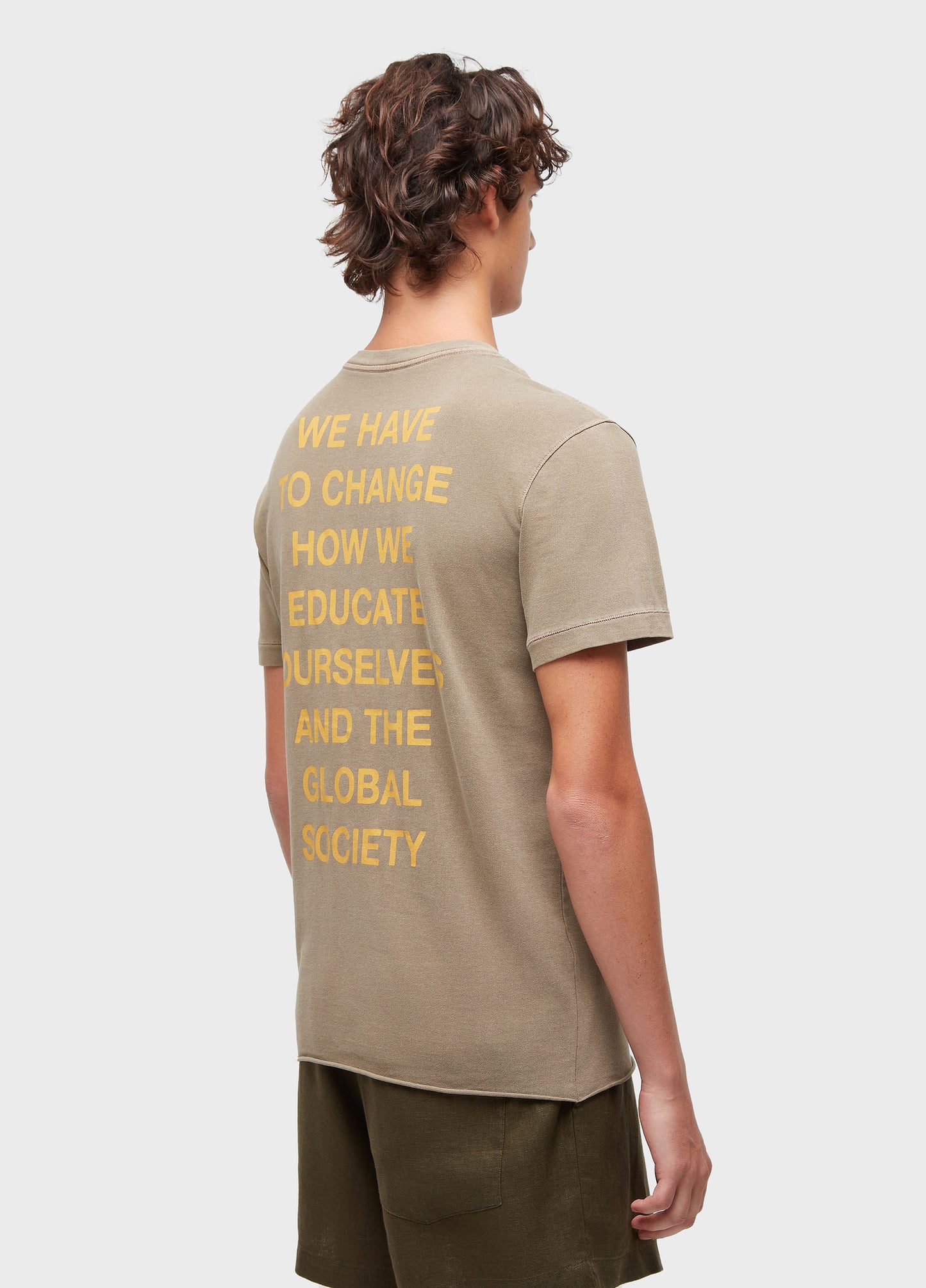 T-SHIRT DOUBLE GLOBAL EDUCATION MC