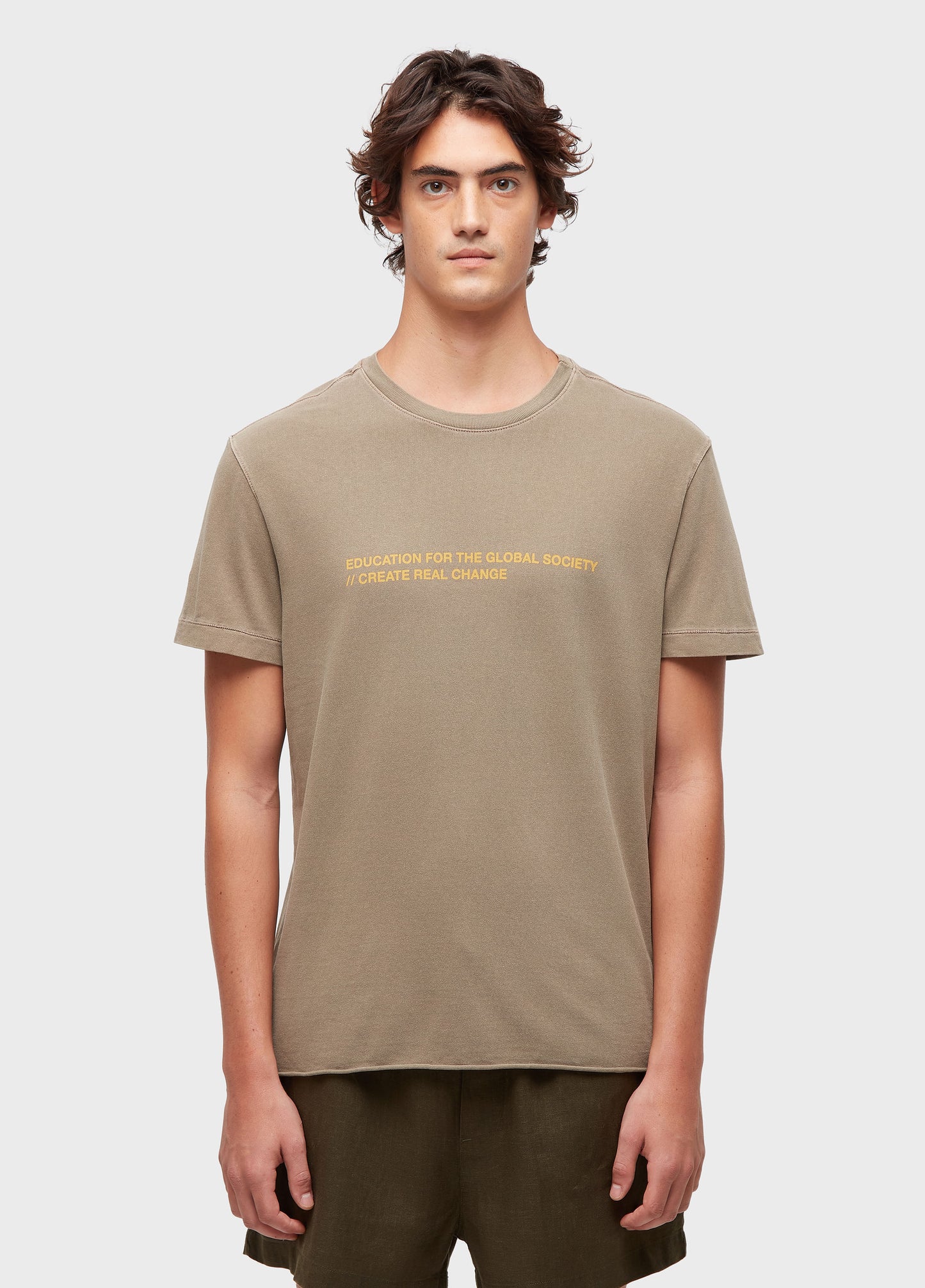 T-SHIRT DOUBLE GLOBAL EDUCATION MC