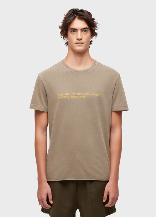 T-SHIRT DOUBLE GLOBAL EDUCATION MC