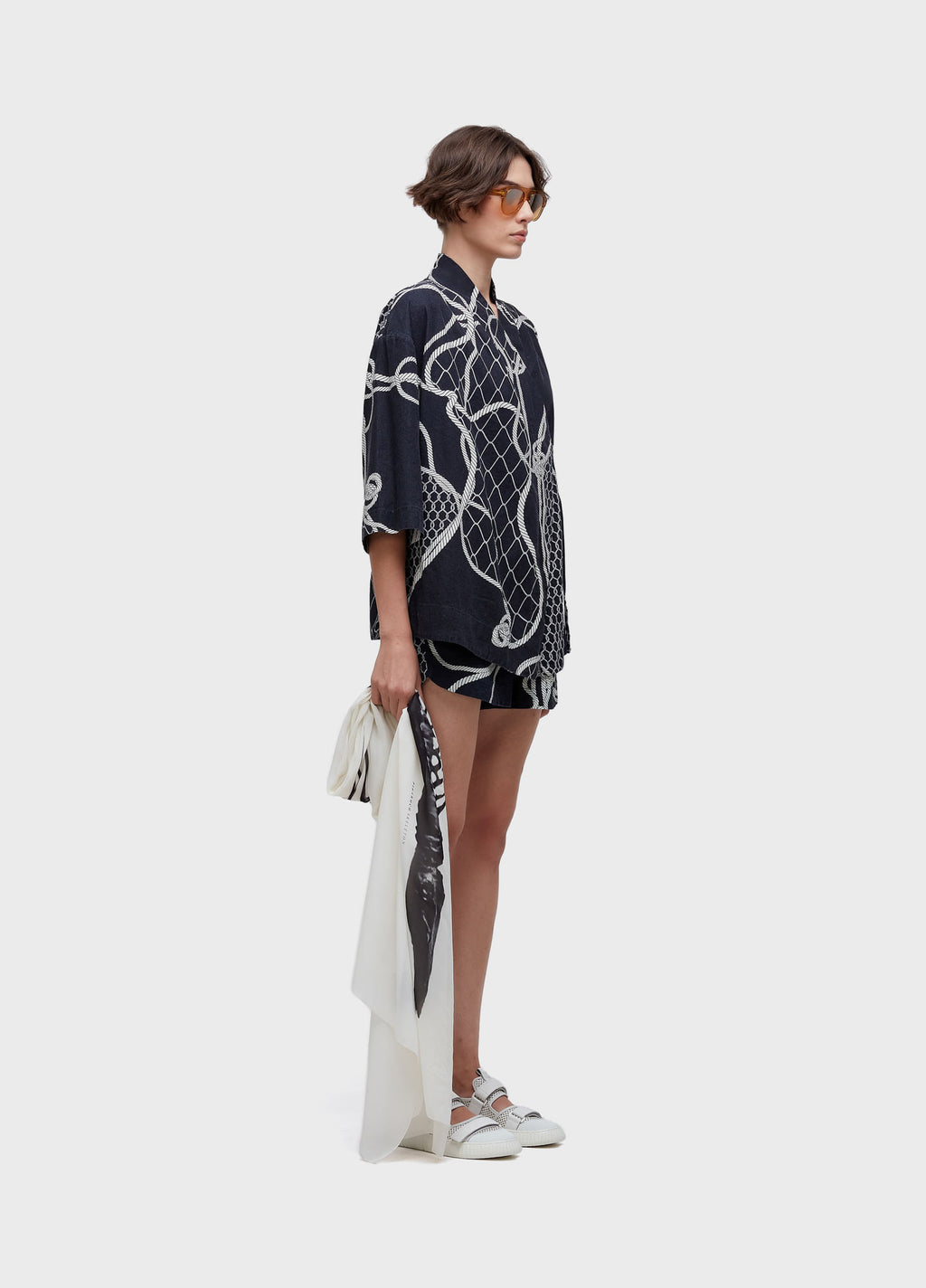 KIMONO ML KNOT BLUE