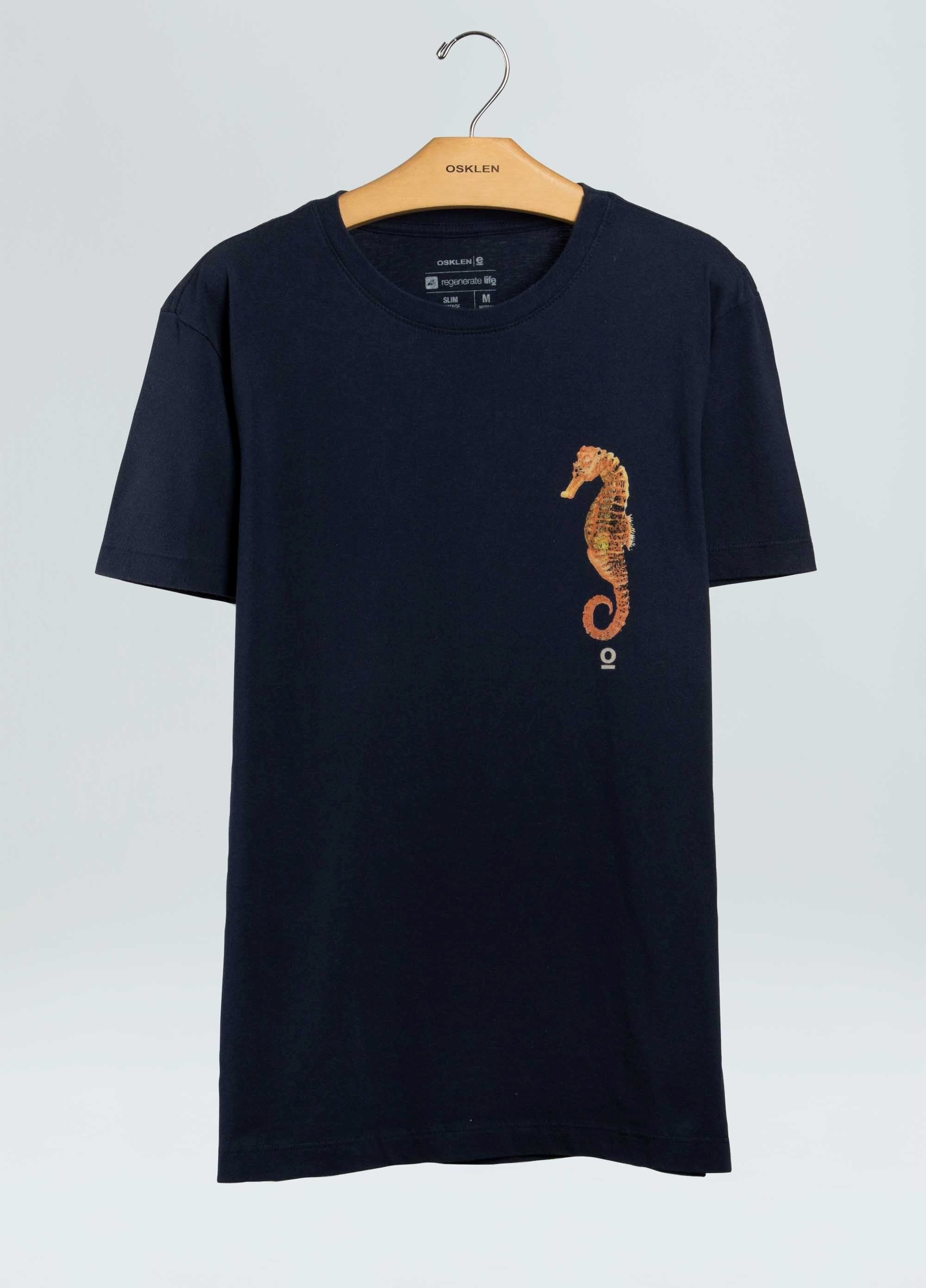 T-SHIRT VINTAGE CAVALO MARINHO