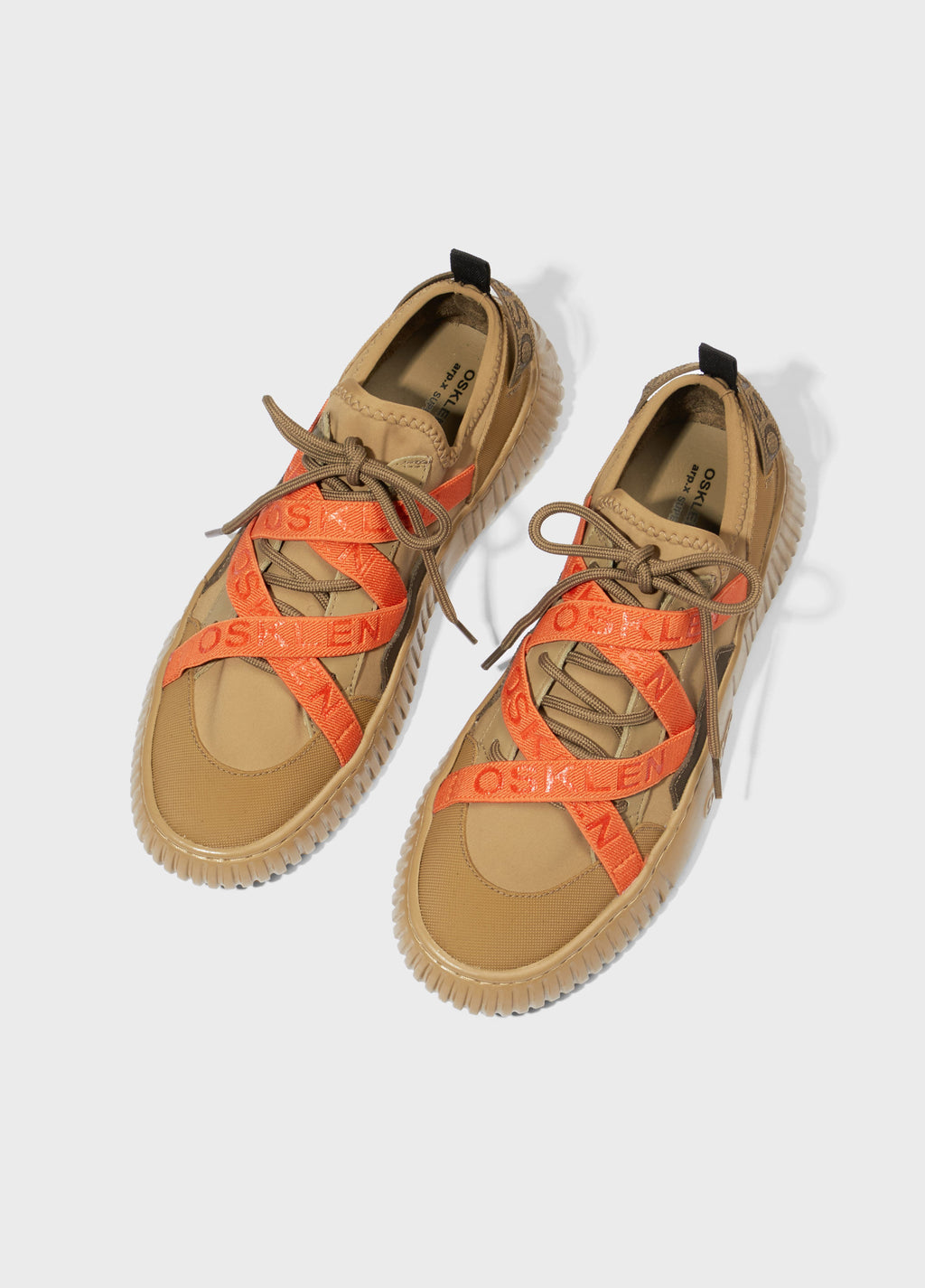 TÊNIS ARPX OVERLAP COLOUR SOLE CAQUI/LARANJA