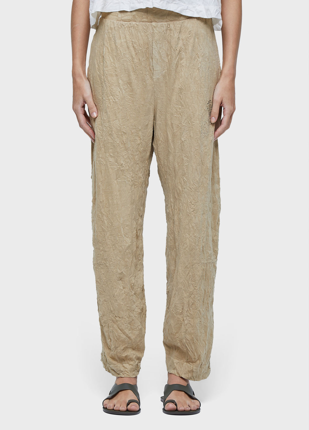 CALÇA CUTS WRINKLE