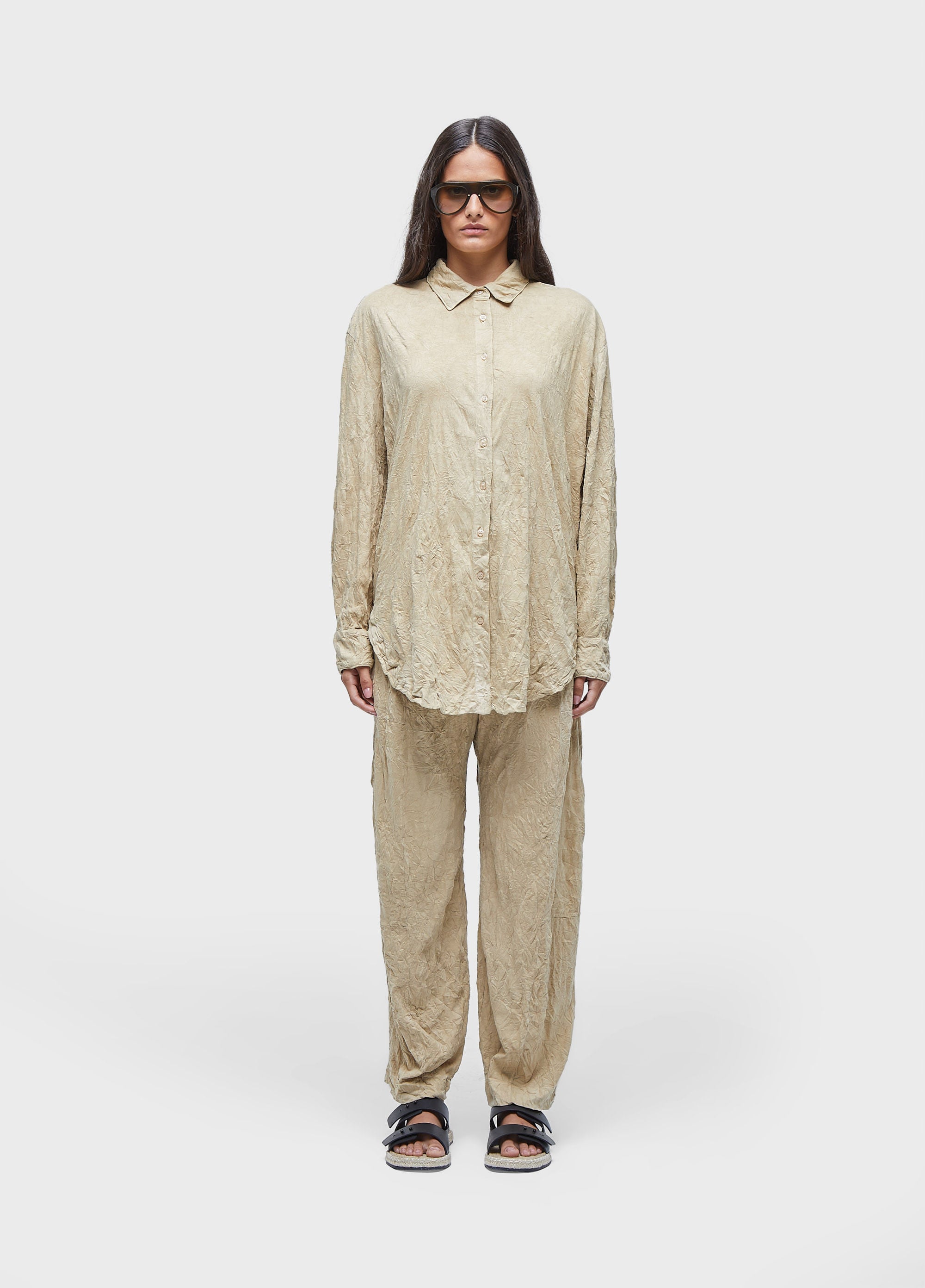CALÇA CUTS WRINKLE