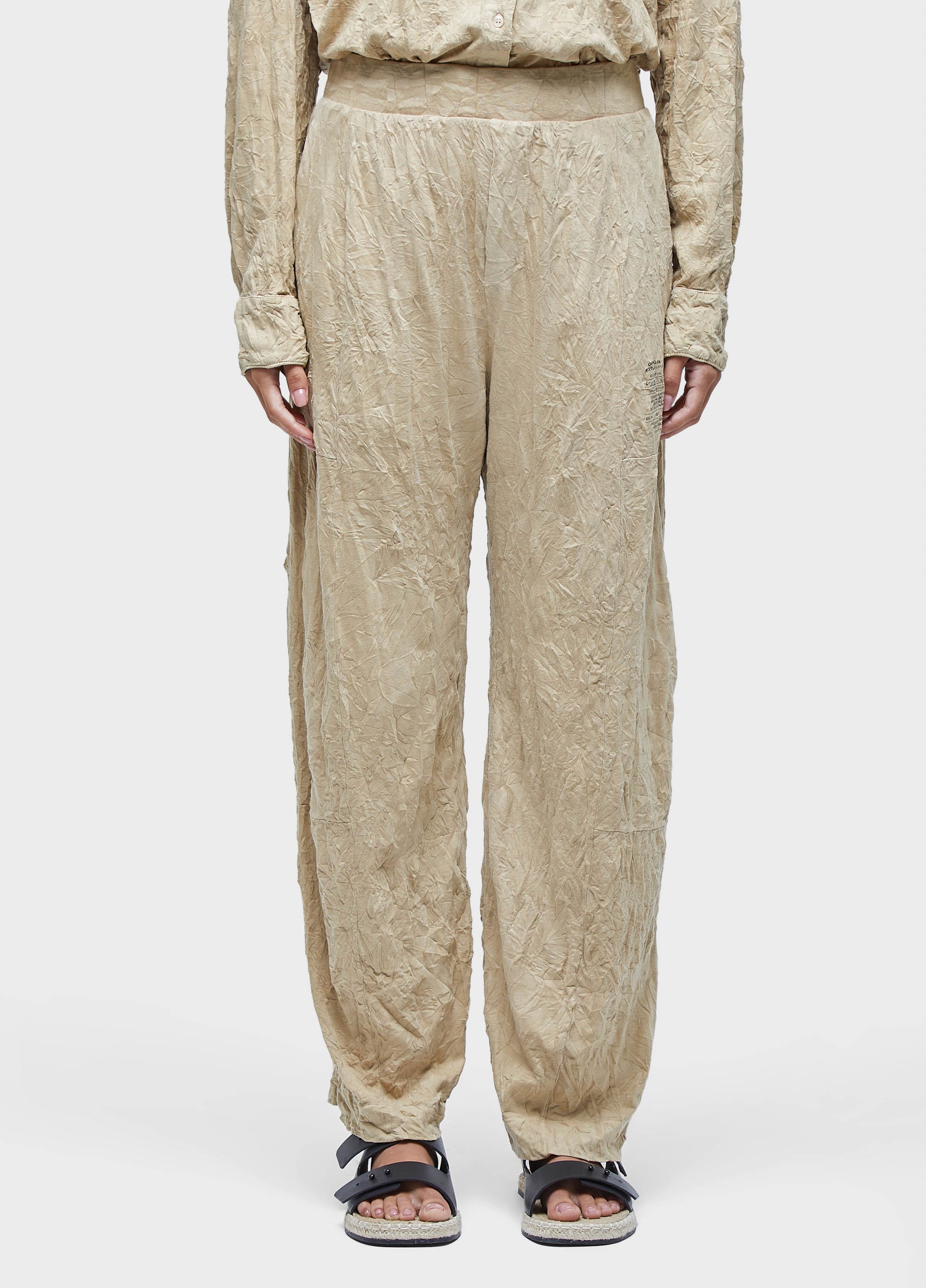 CALÇA CUTS WRINKLE