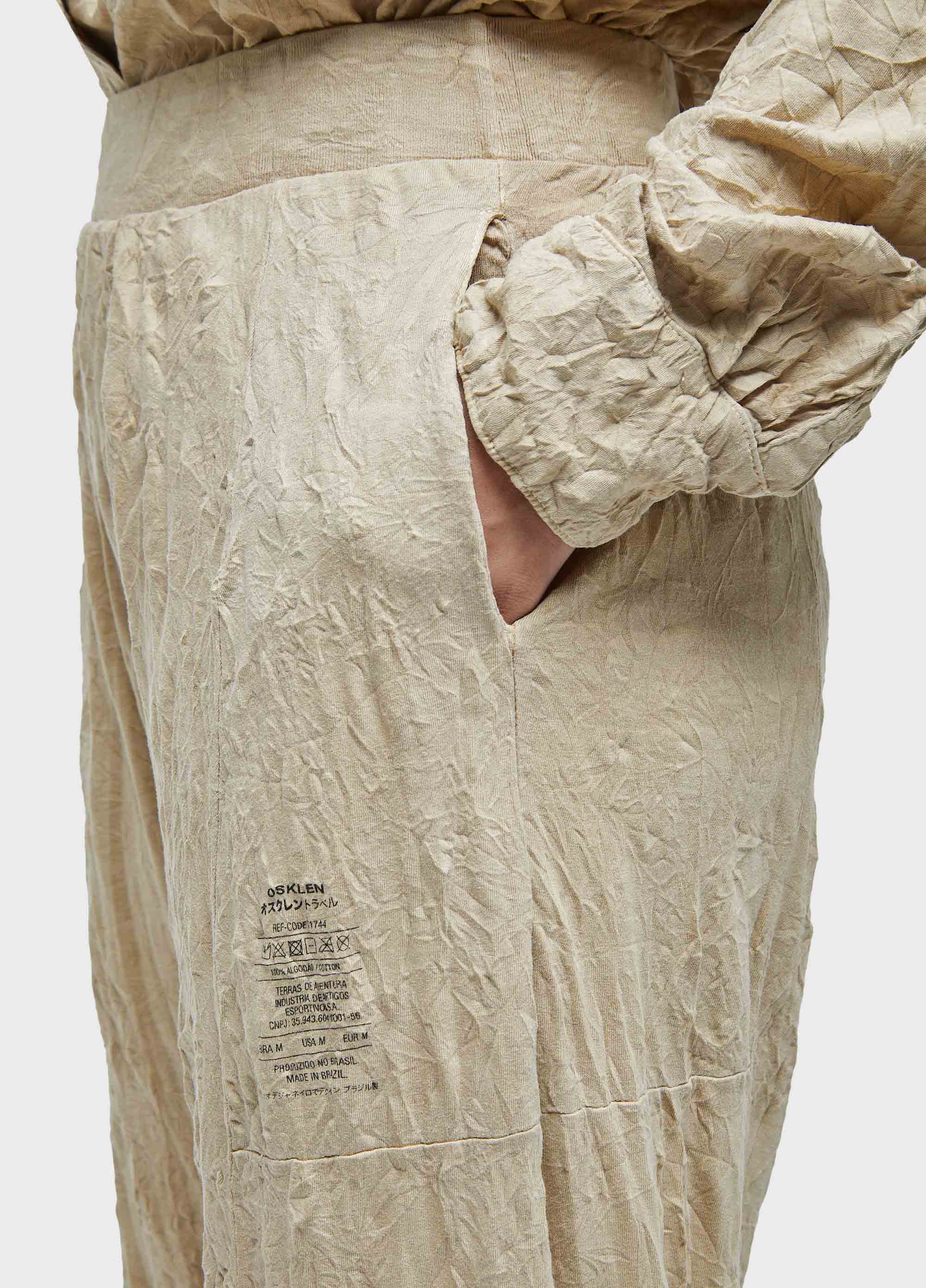 CALÇA CUTS WRINKLE