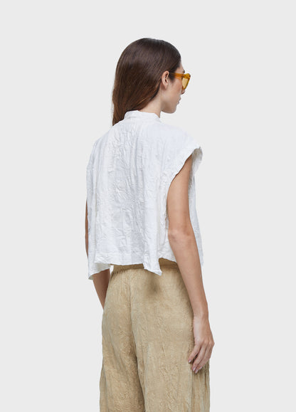 BLUSA CROPPED DUO COLETE WRINKLE