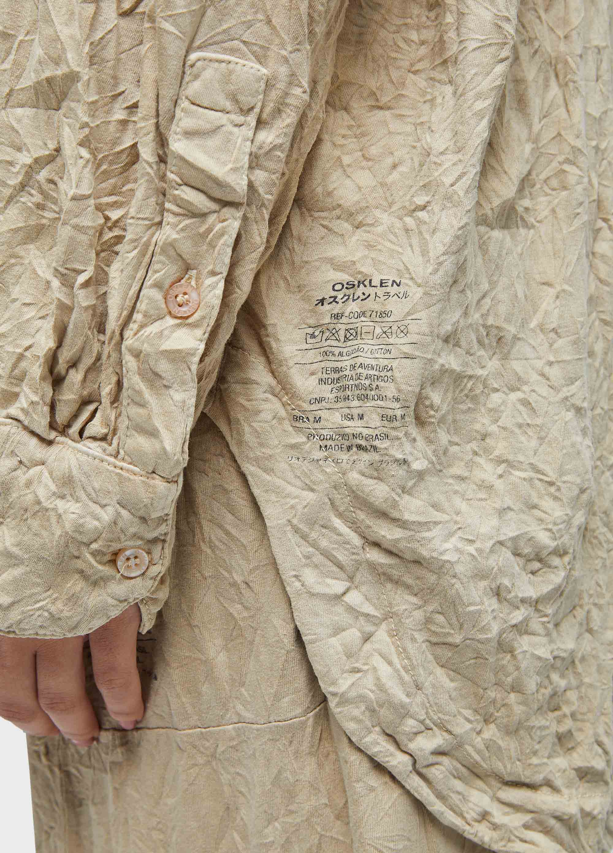 CAMISA ML WRINKLE