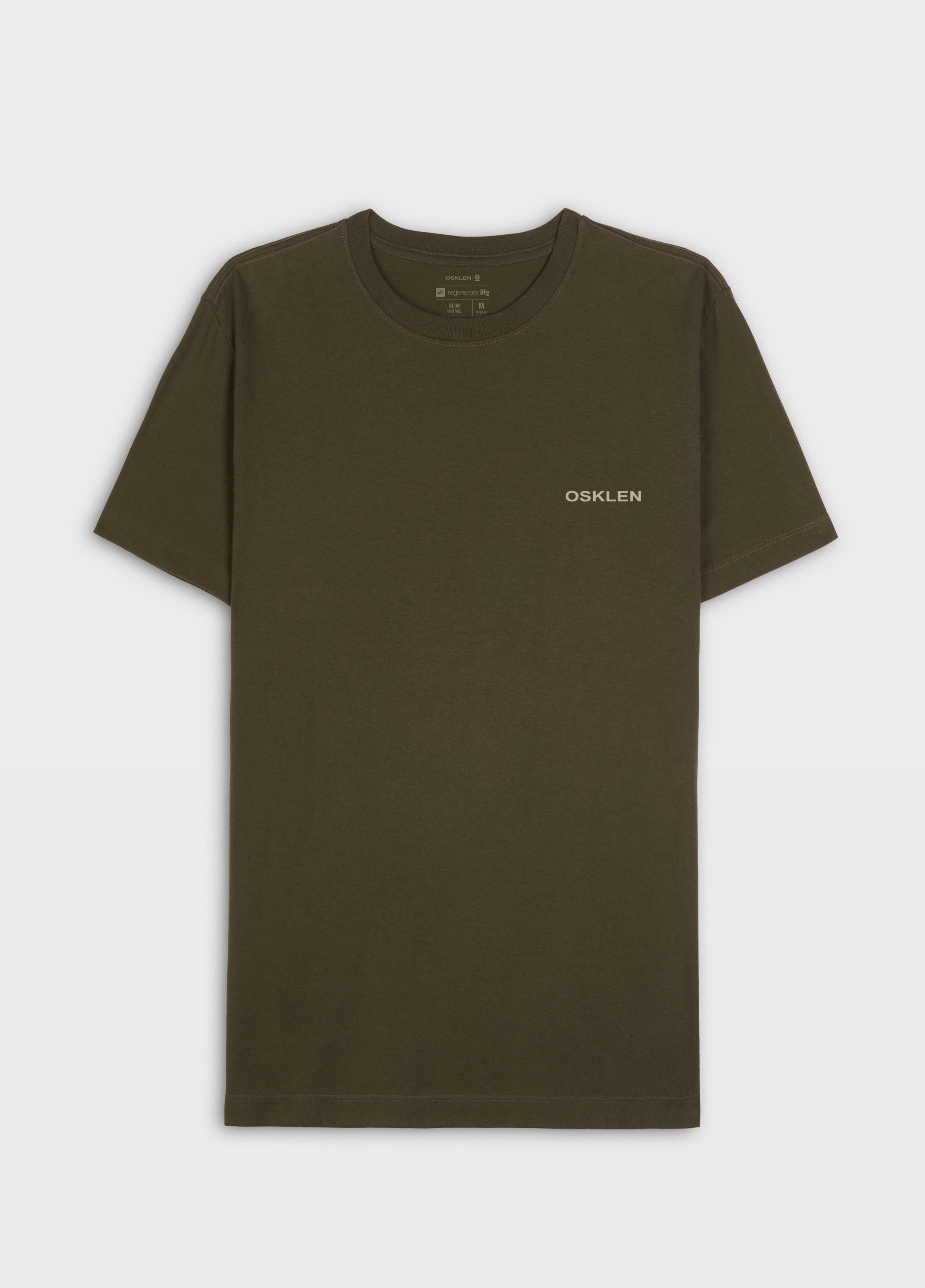T-SHIRT SLIM VINTAGE OSK WE ARE NATURE MC
