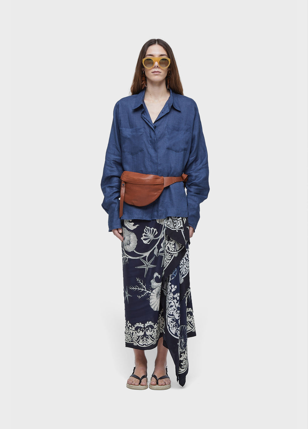 CAMISA LINEN STONE